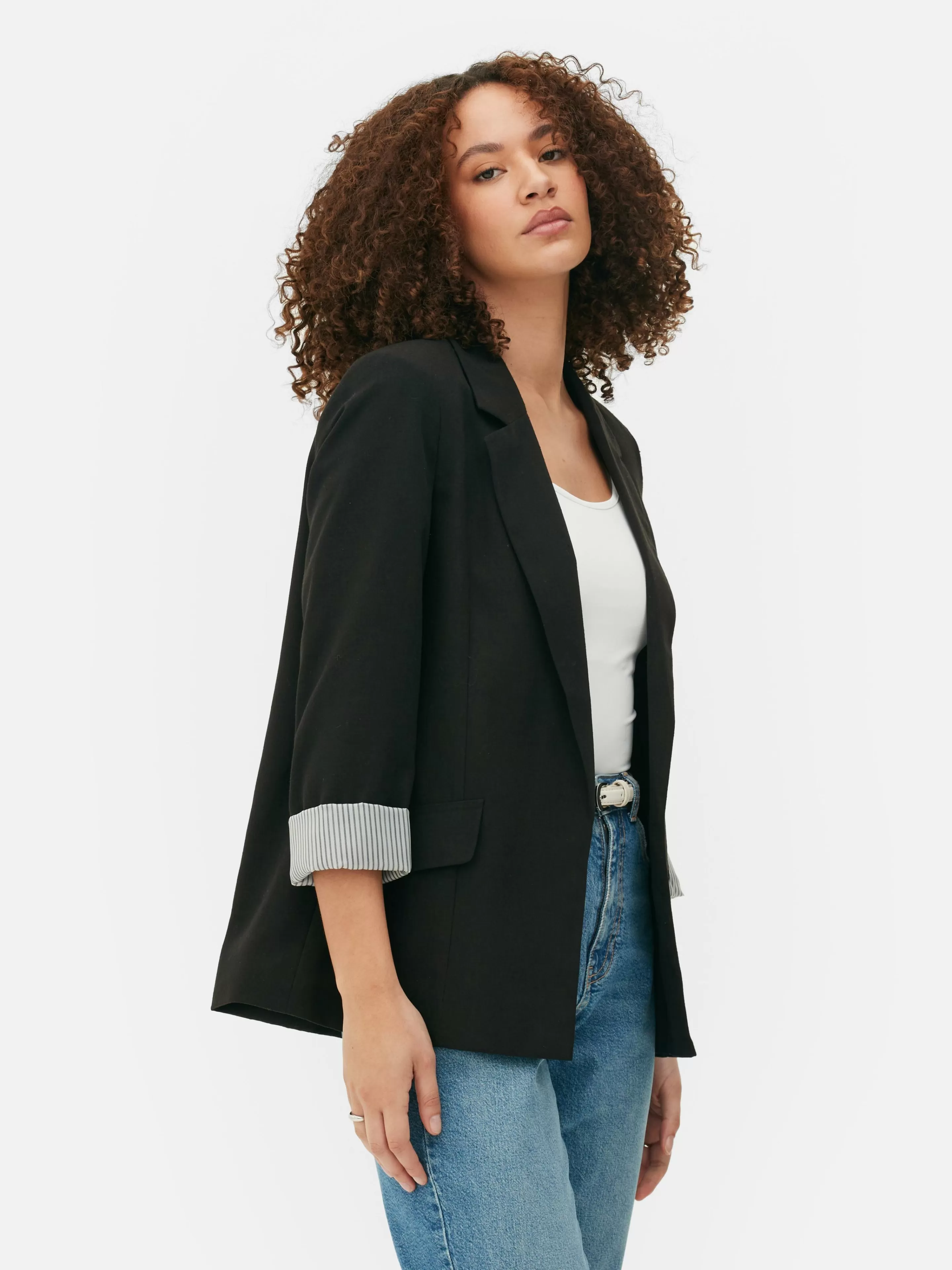 Mujer Primark Blazers | Americana De Vestir Abierta