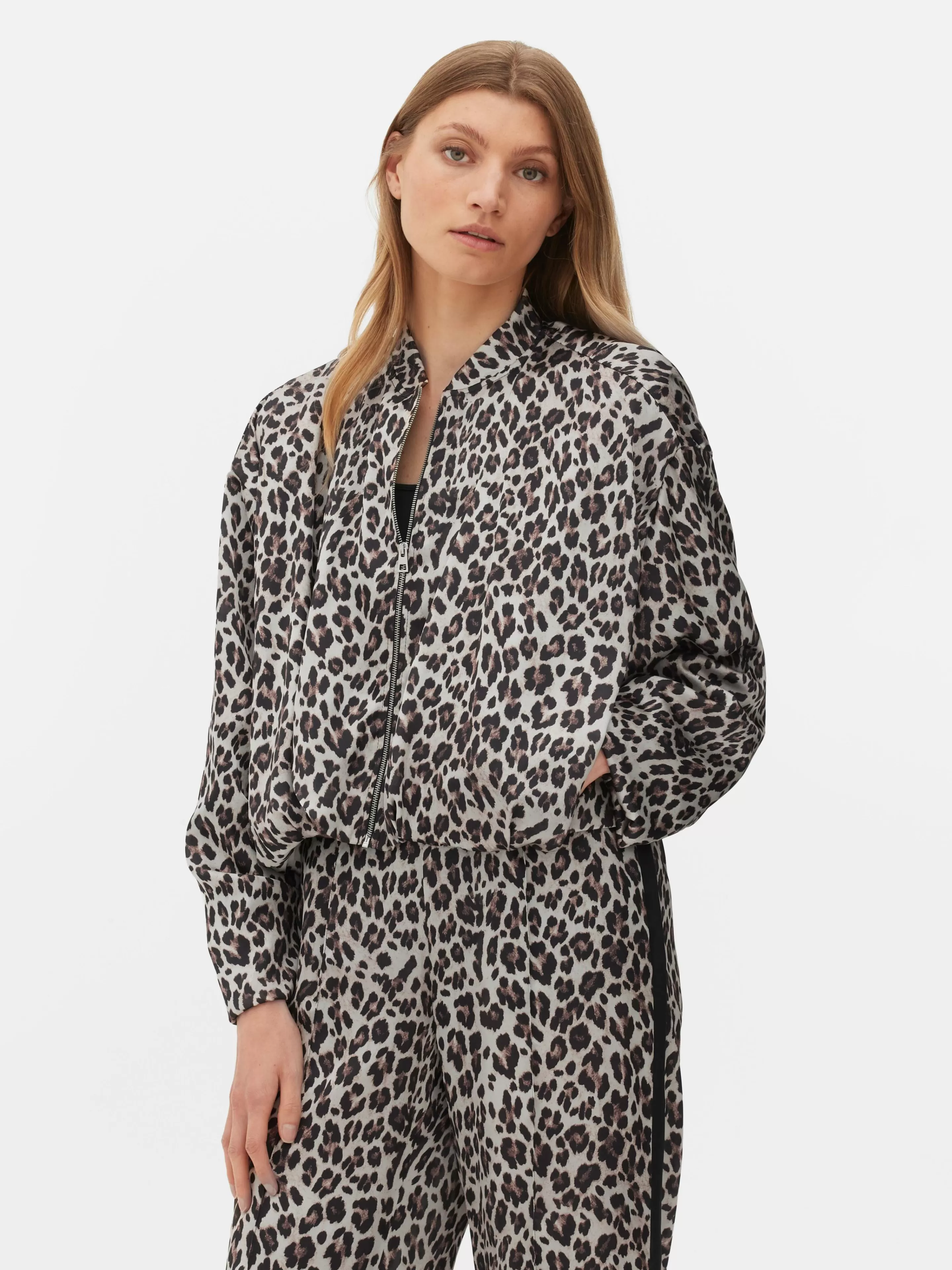 Mujer Primark Abrigos Y Chaquetas | Bómber Con Estampado De Leopardo