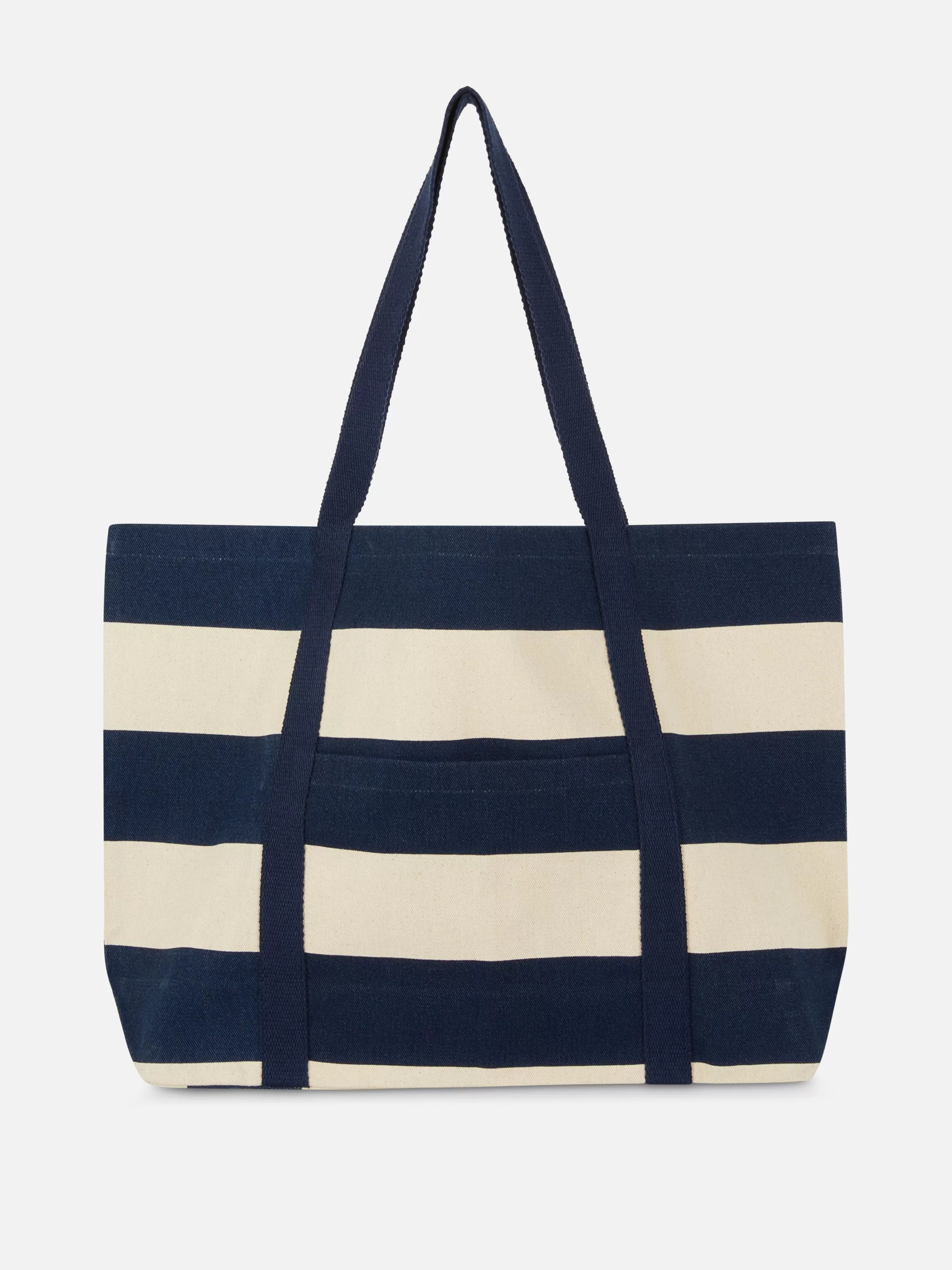 Mujer Primark Bolsos Y Monederos | Bolso Shopper De Lona A Rayas De Rita Ora