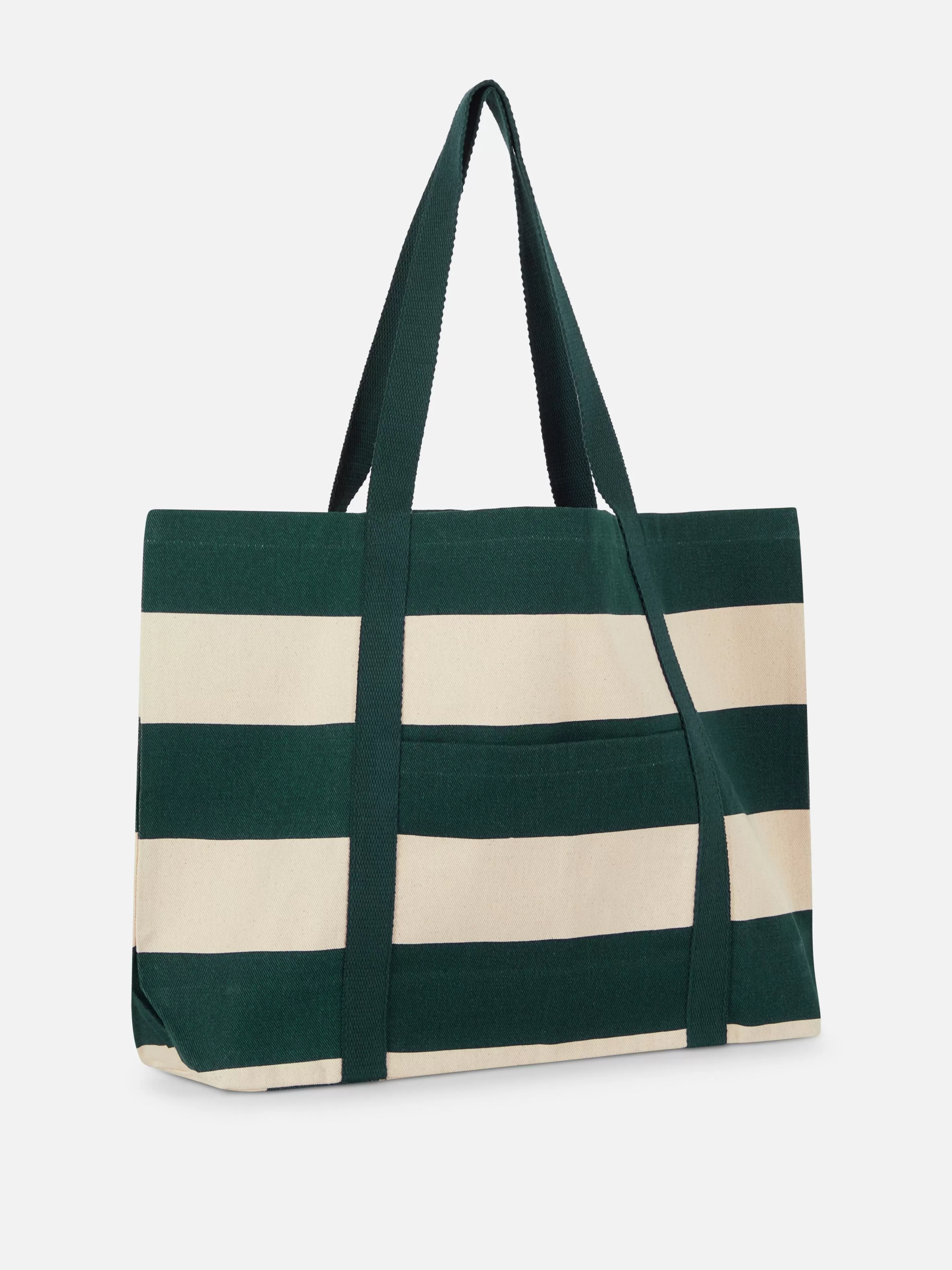Mujer Primark Bolsos Y Monederos | Bolso Shopper De Lona A Rayas De Rita Ora
