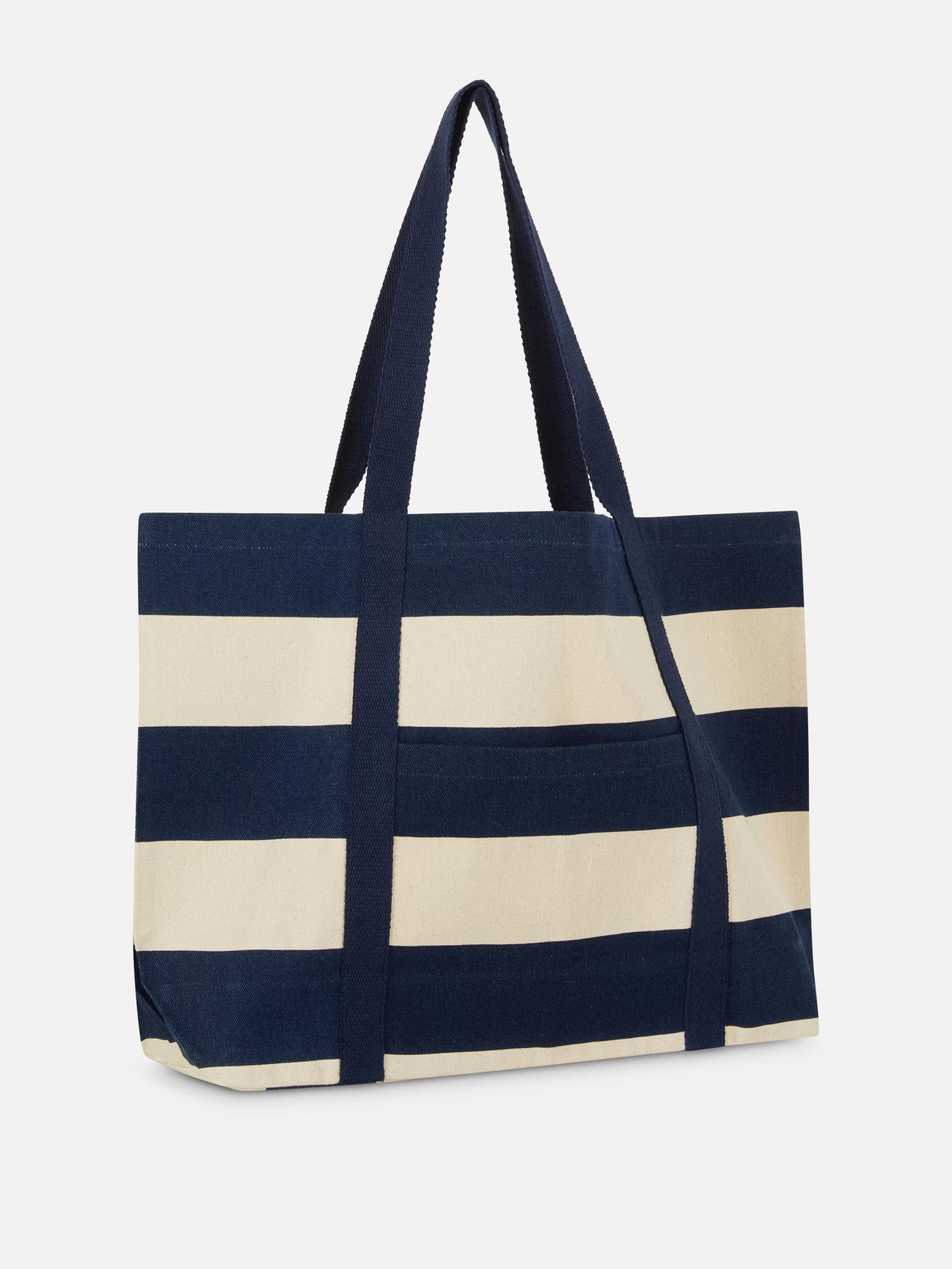 Mujer Primark Bolsos Y Monederos | Bolso Shopper De Lona A Rayas De Rita Ora