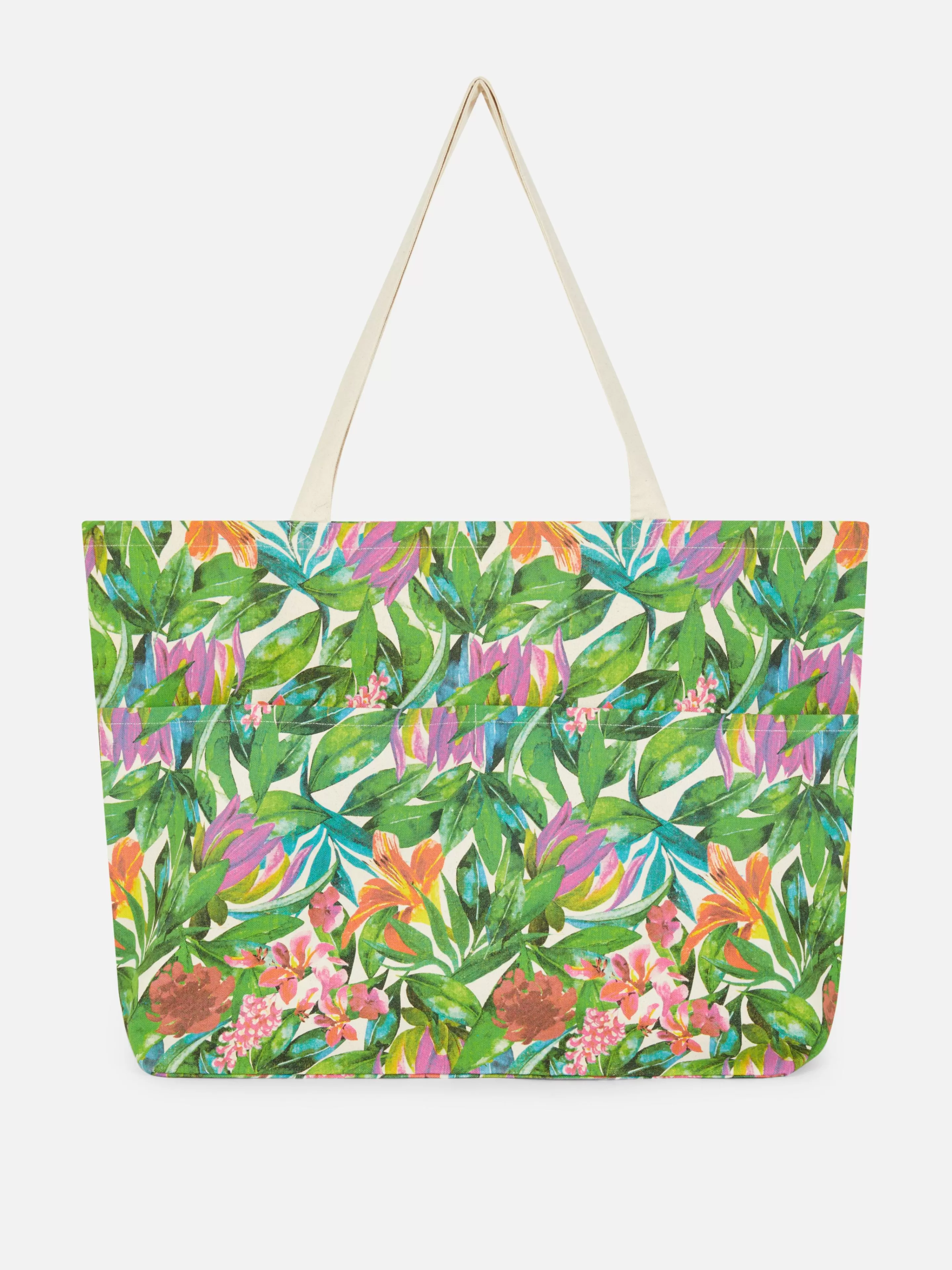 Primark Accesorios De Viaje | Bolso Shopper Floral Extragrande