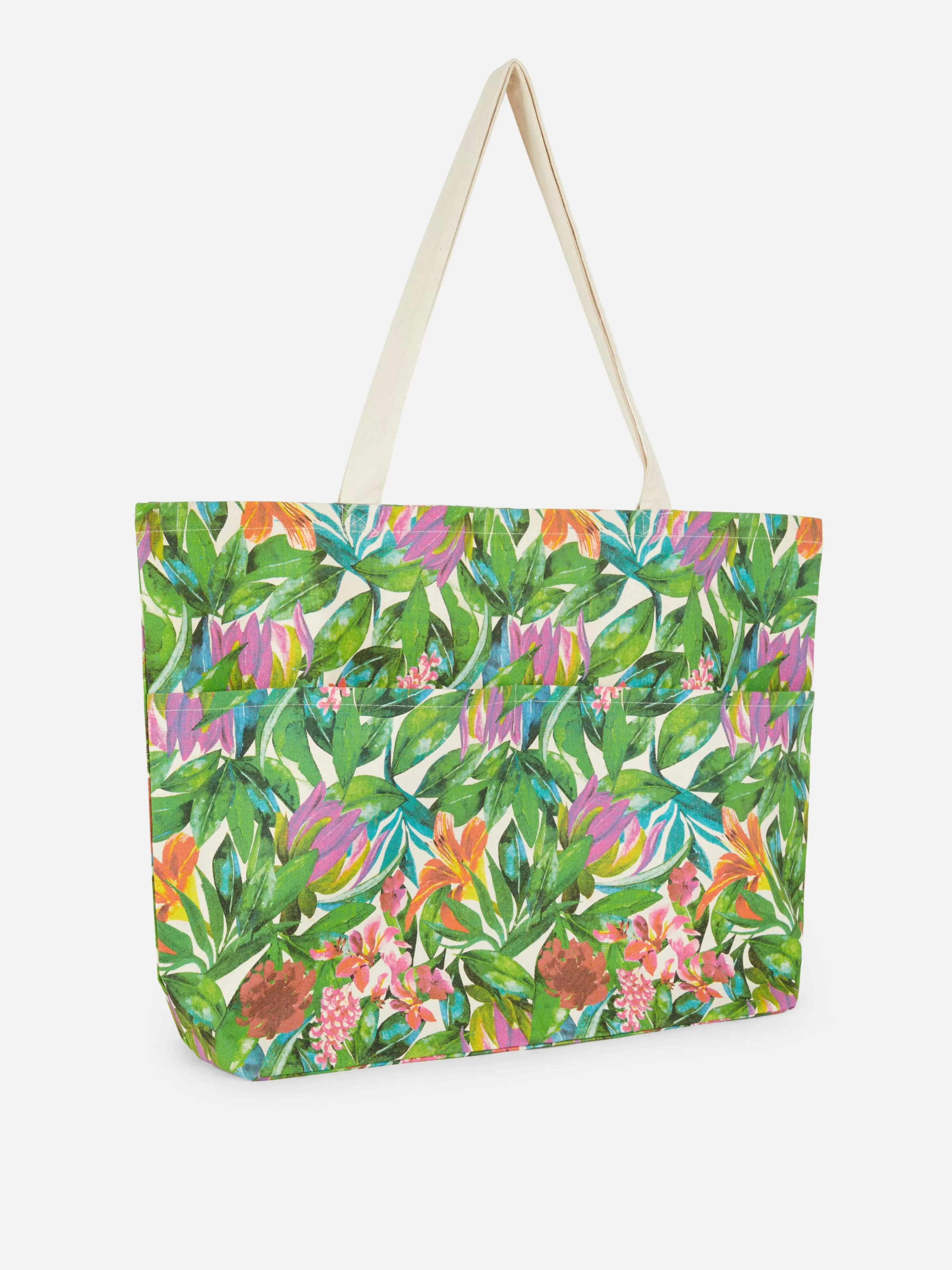 Primark Accesorios De Viaje | Bolso Shopper Floral Extragrande