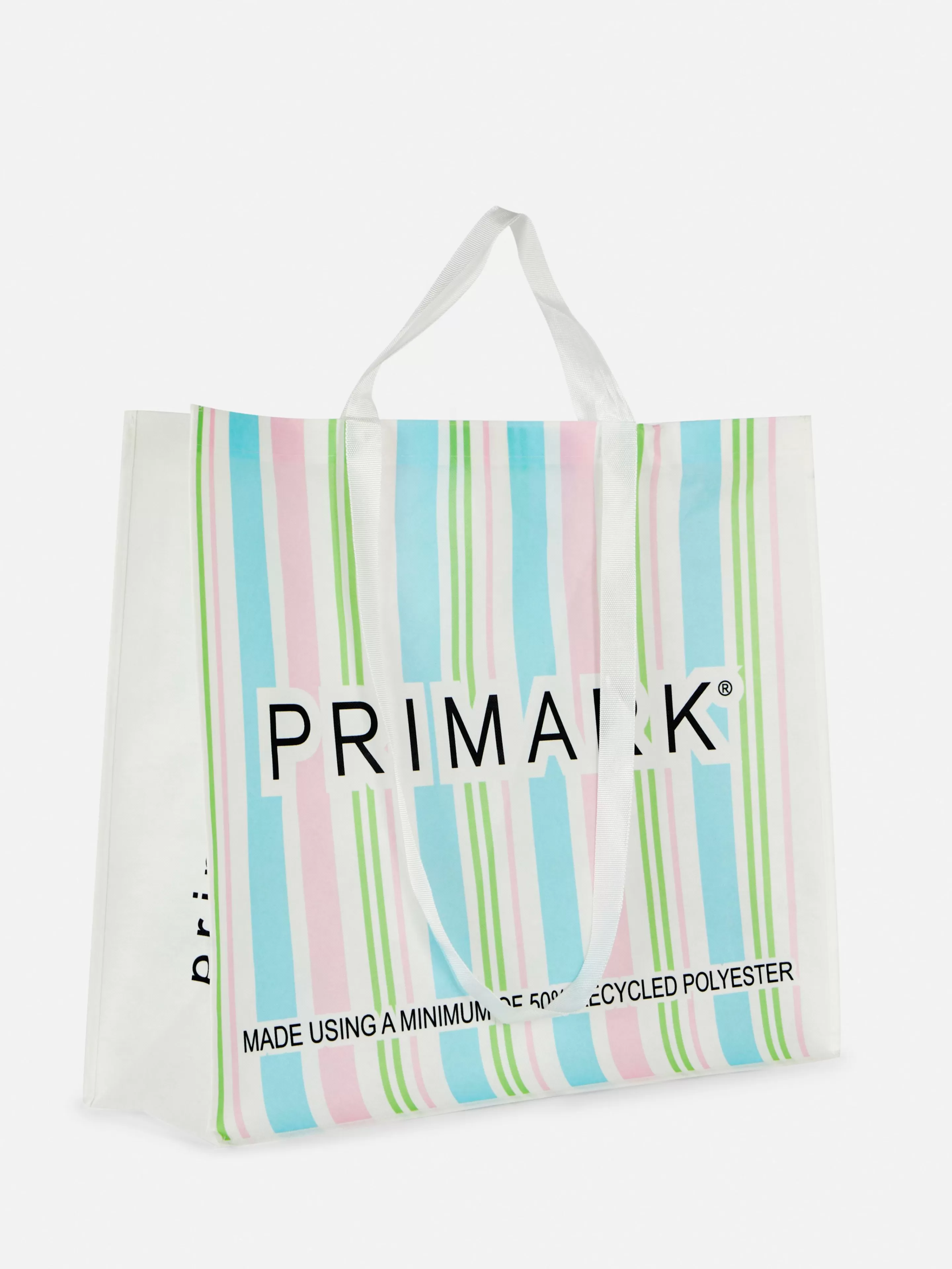 Mujer Primark Bolsos Y Monederos | Bolso Shopper XL Con Estampado A Rayas