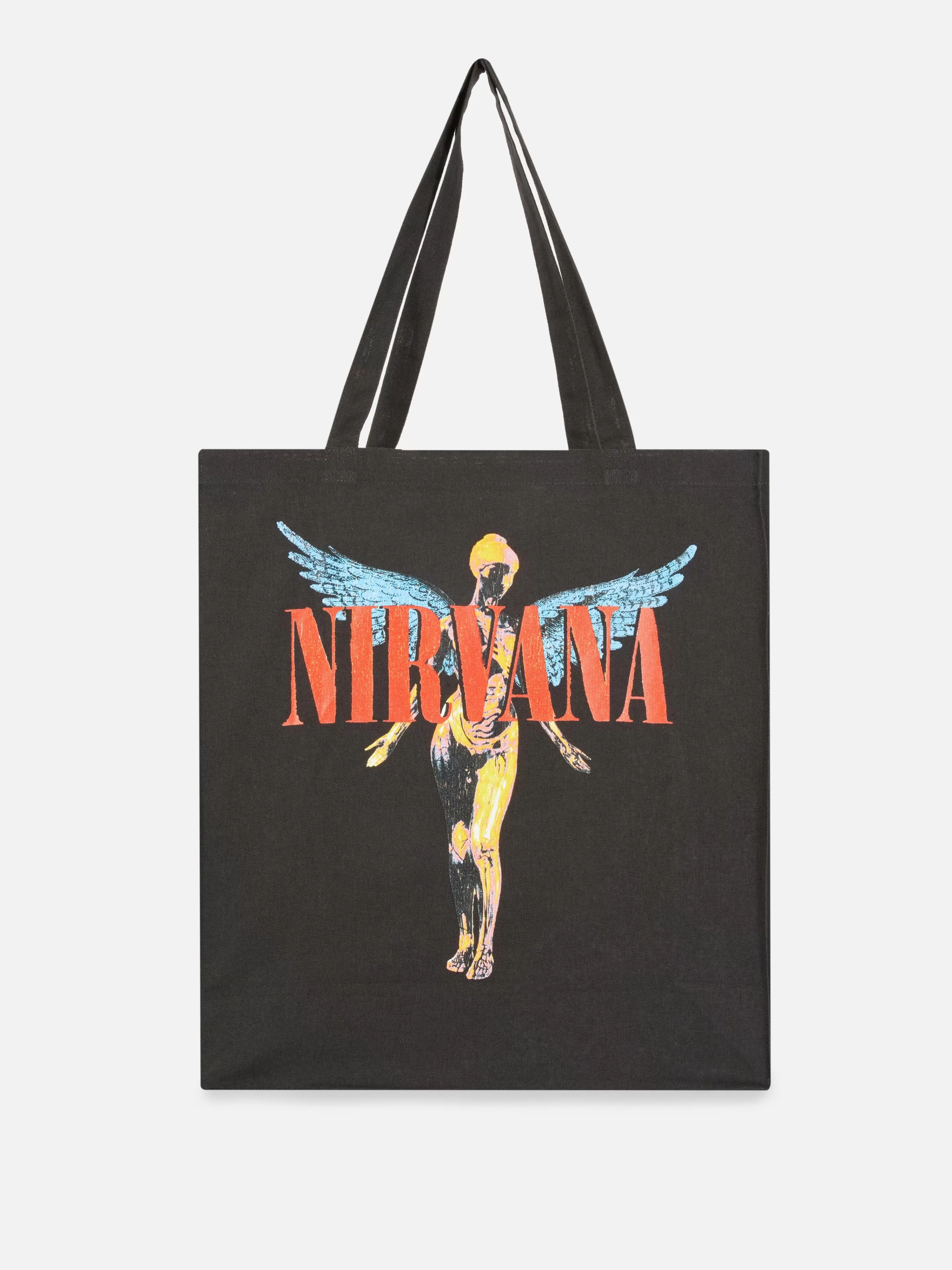 Primark Accesorios De Viaje | Bolso Tote De Lona De Nirvana