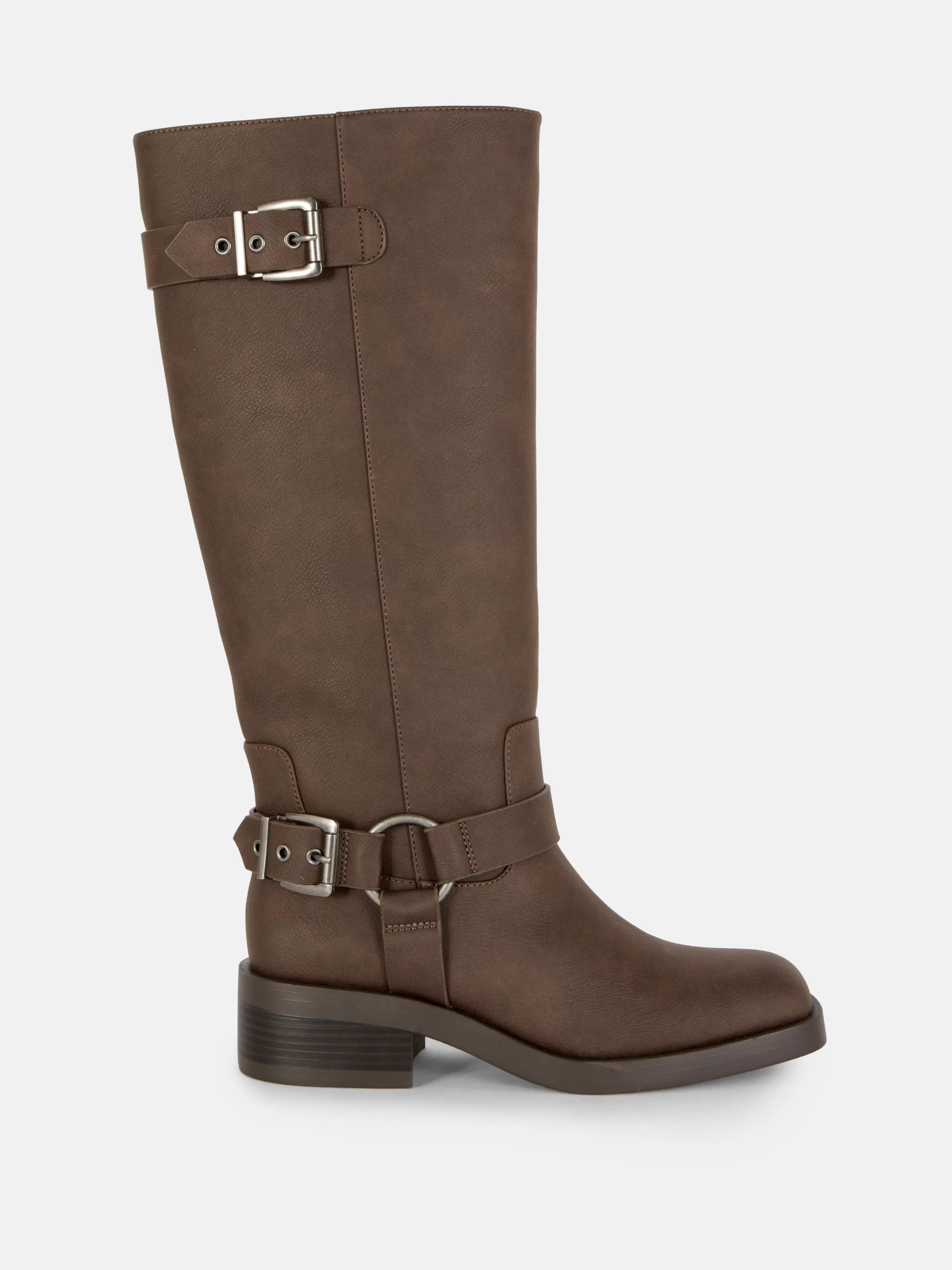 Mujer Primark Botas | Botas De Motorista De Punta Cuadrada