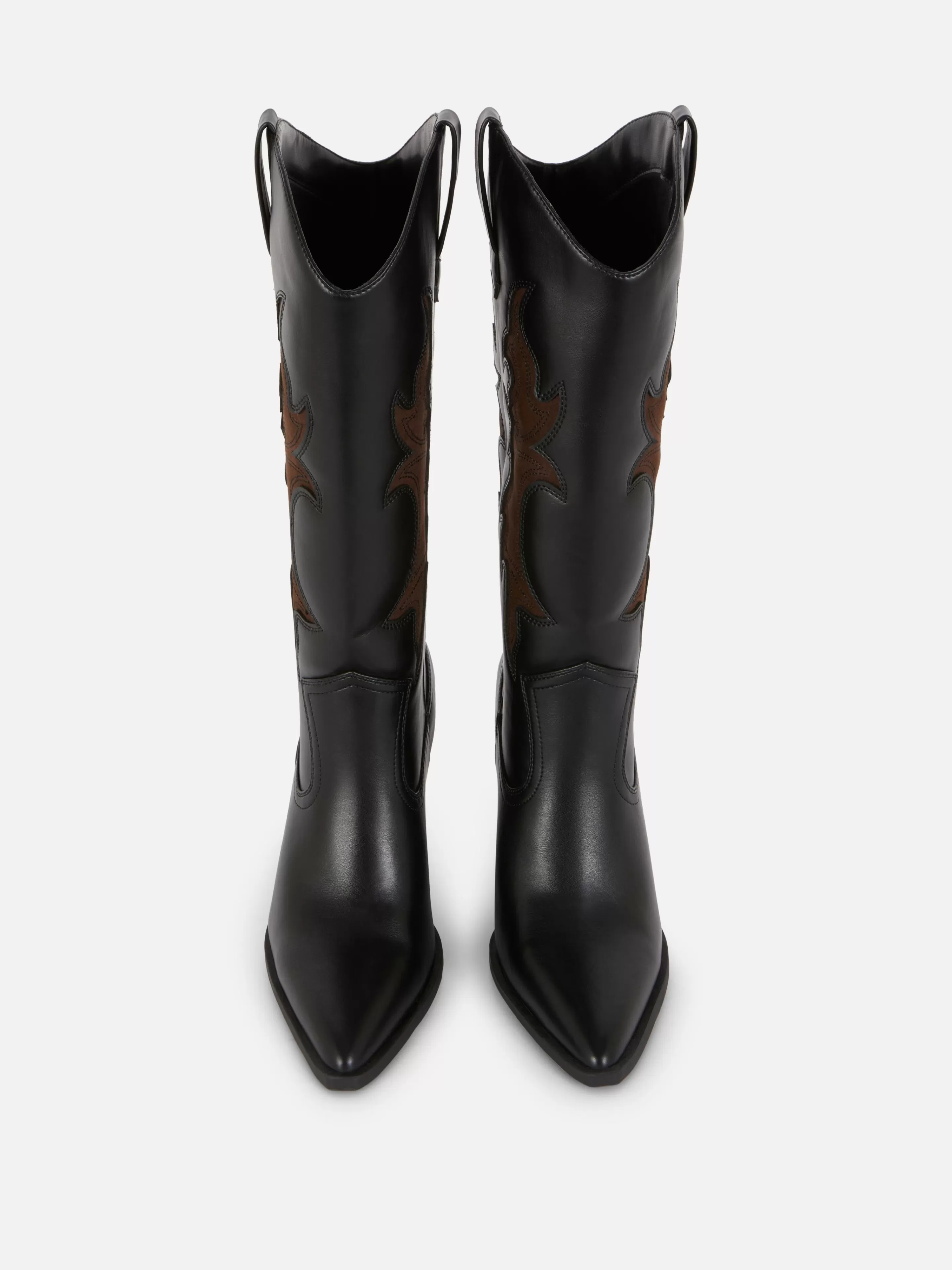 Mujer Primark Botas | Botas Vaqueras Altas De Rita Ora