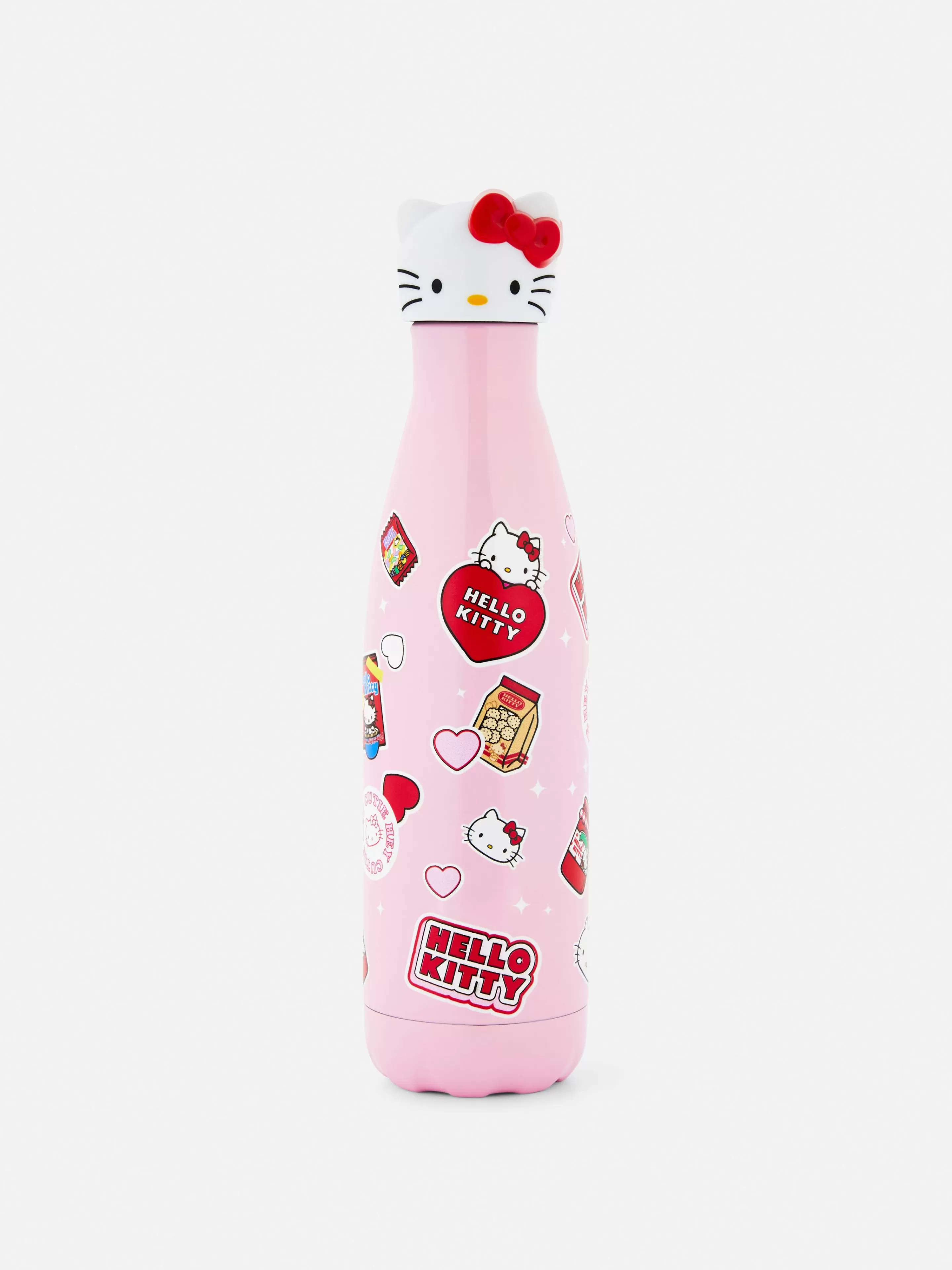 Primark Tazas Y Tazones | Botella De Agua Con Tapa 3D De Hello Kitty