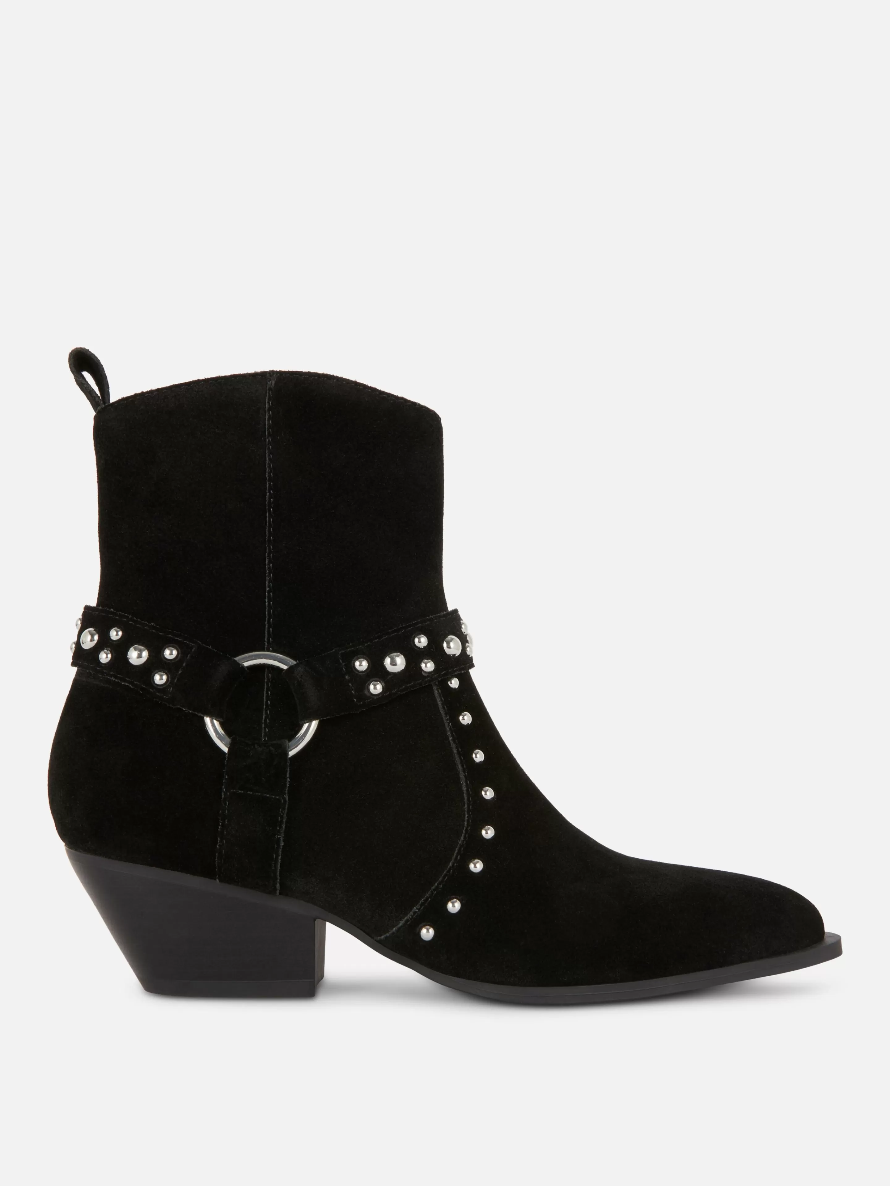 Mujer Primark Botas | Botines De Antelina Con Tachuelas De Rita Ora