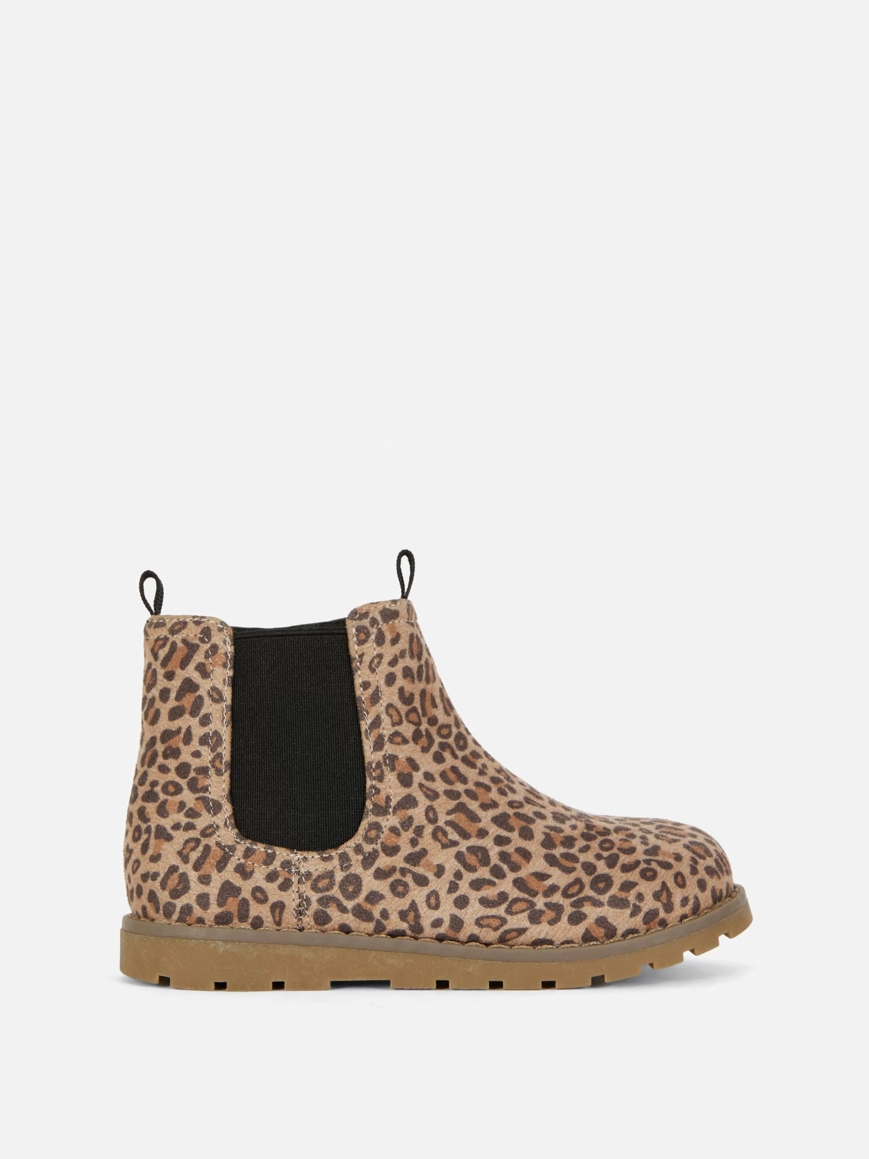 Niños Primark Botas Y Botas De Agua | Botines De Leopardo Con Cremallera