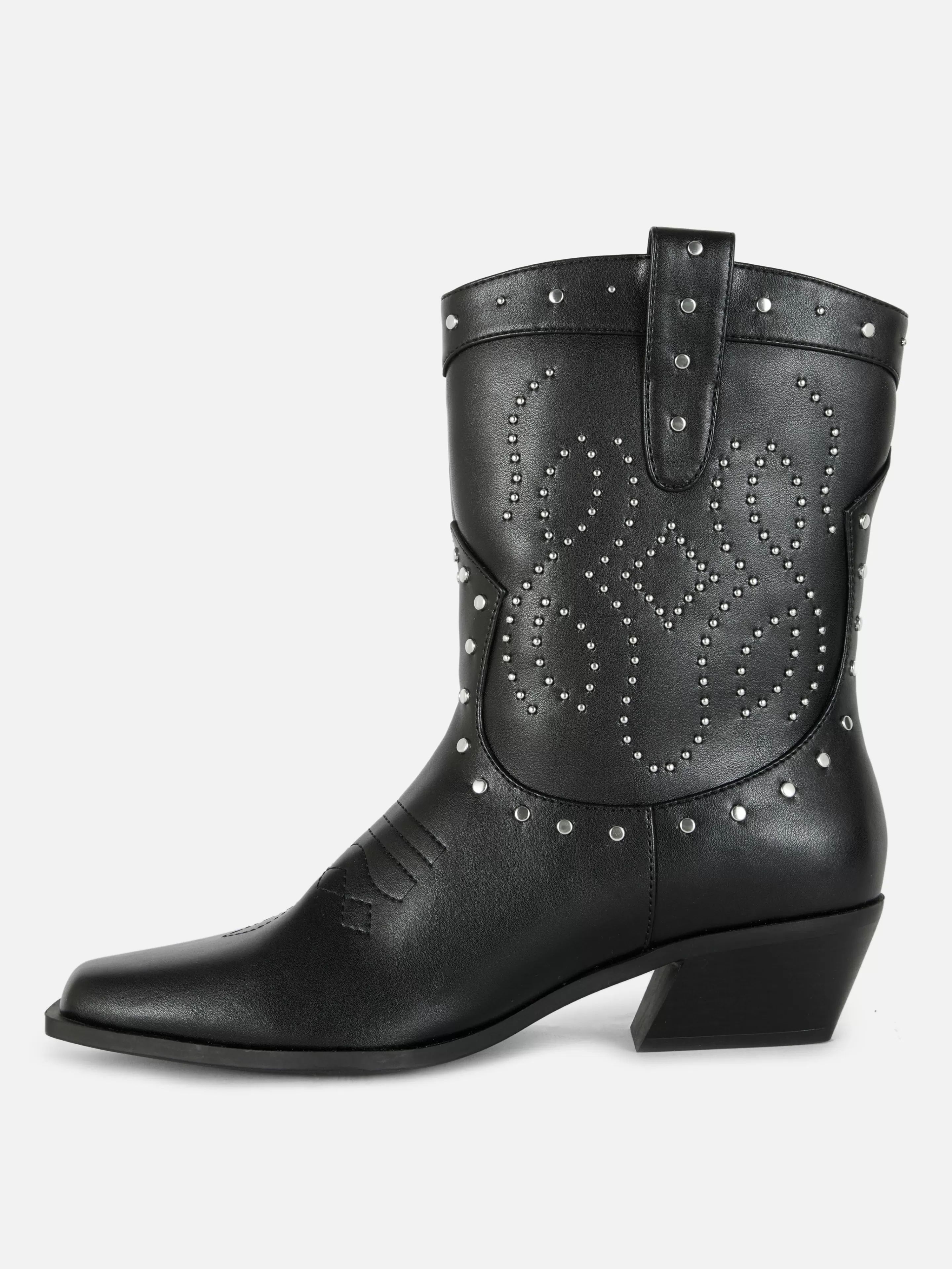 Mujer Primark Botas | Botines De Tipo Cowboy Con Tachuelas