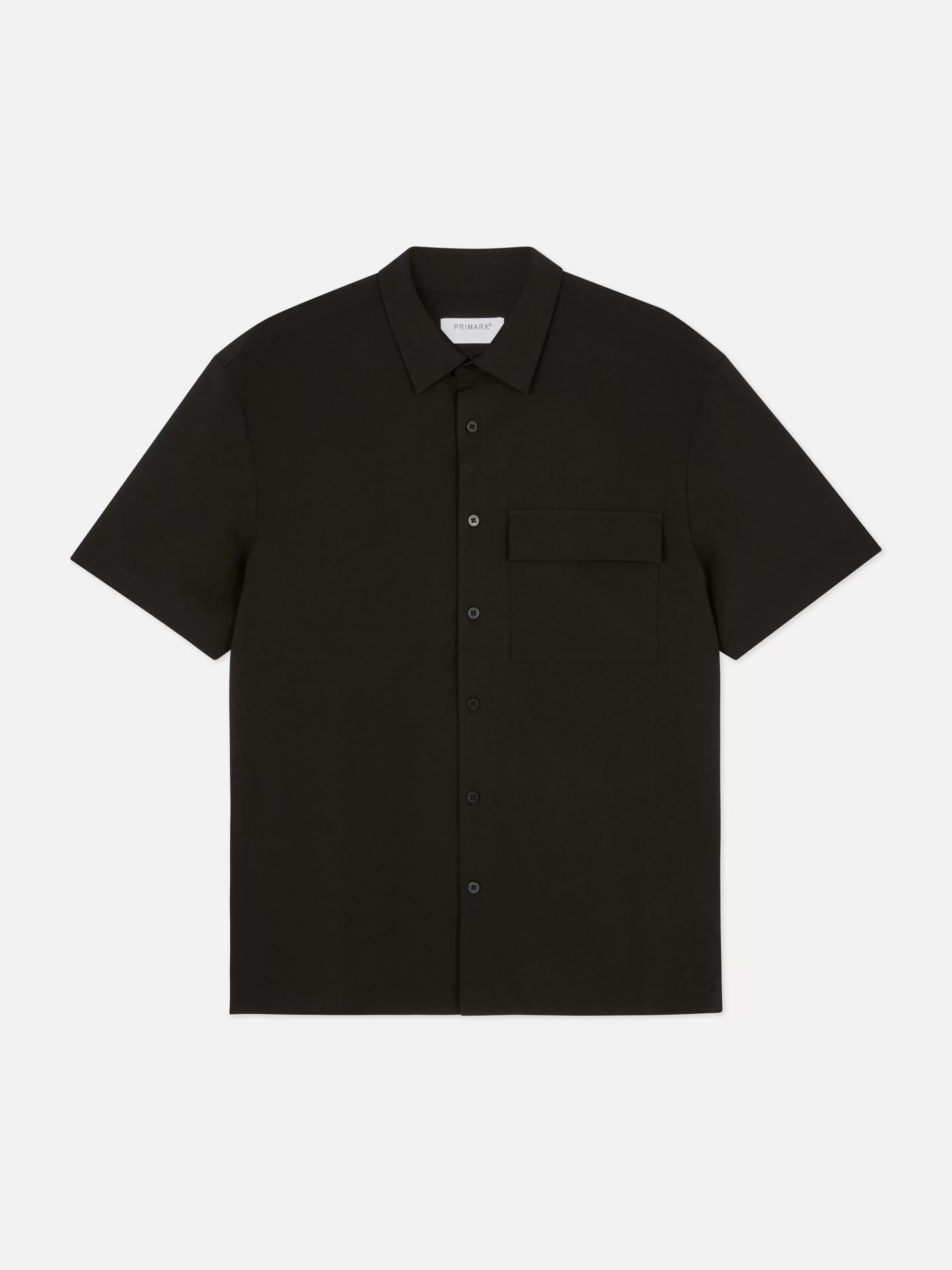 Camisas negras hombre primark on sale