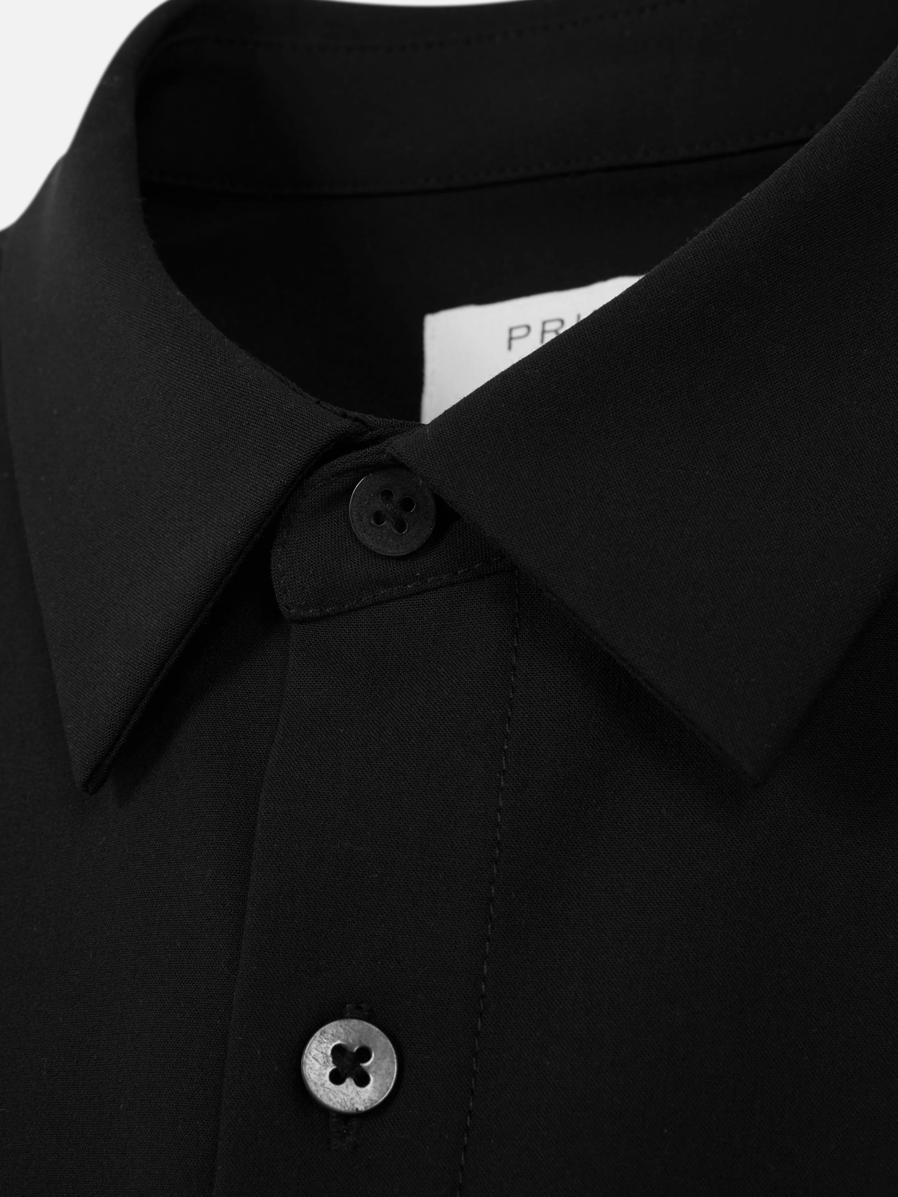 Camisas negras hombre primark on sale