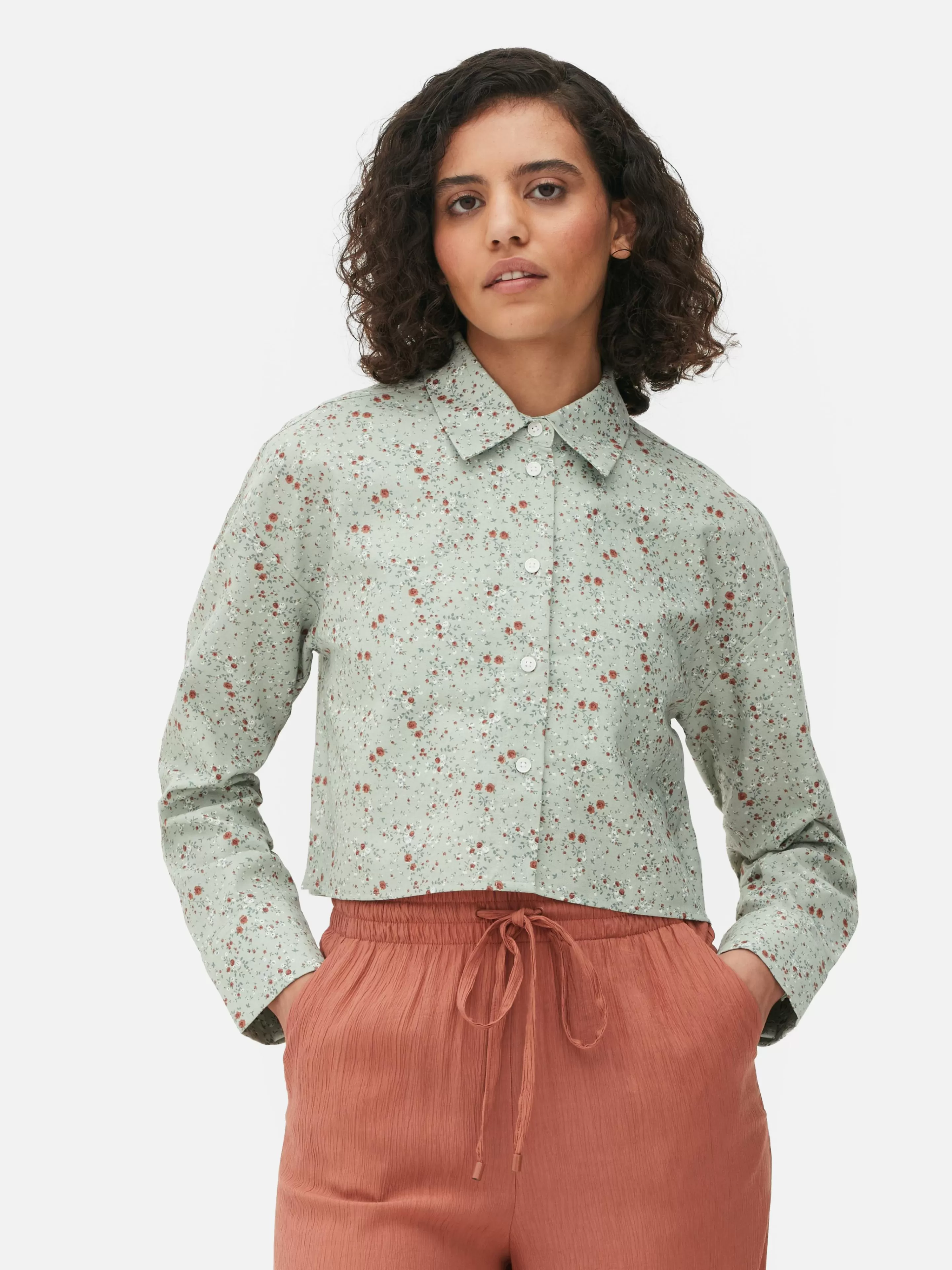 Mujer Primark Camisas Y Blusas | Camisa Oxford Corta