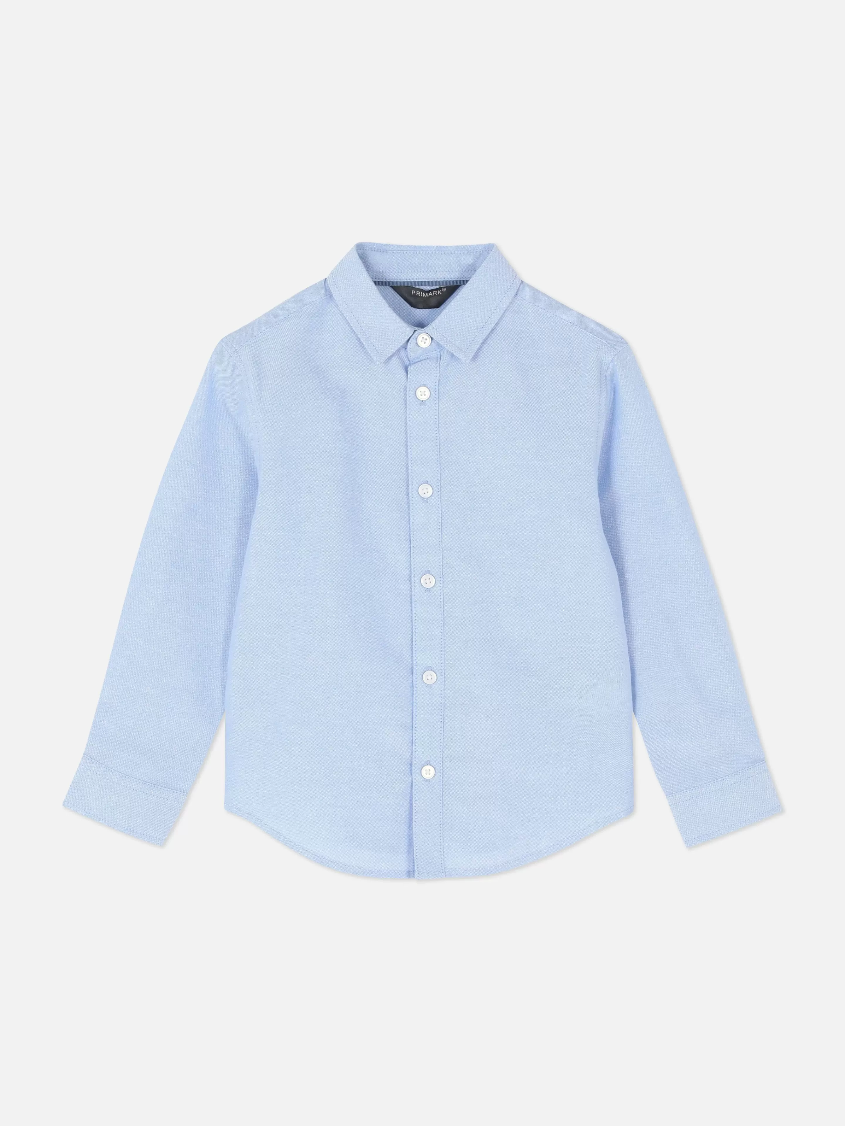 Niños Primark Camisas | Camisa Oxford De Manga Larga Para Niño Pequeño