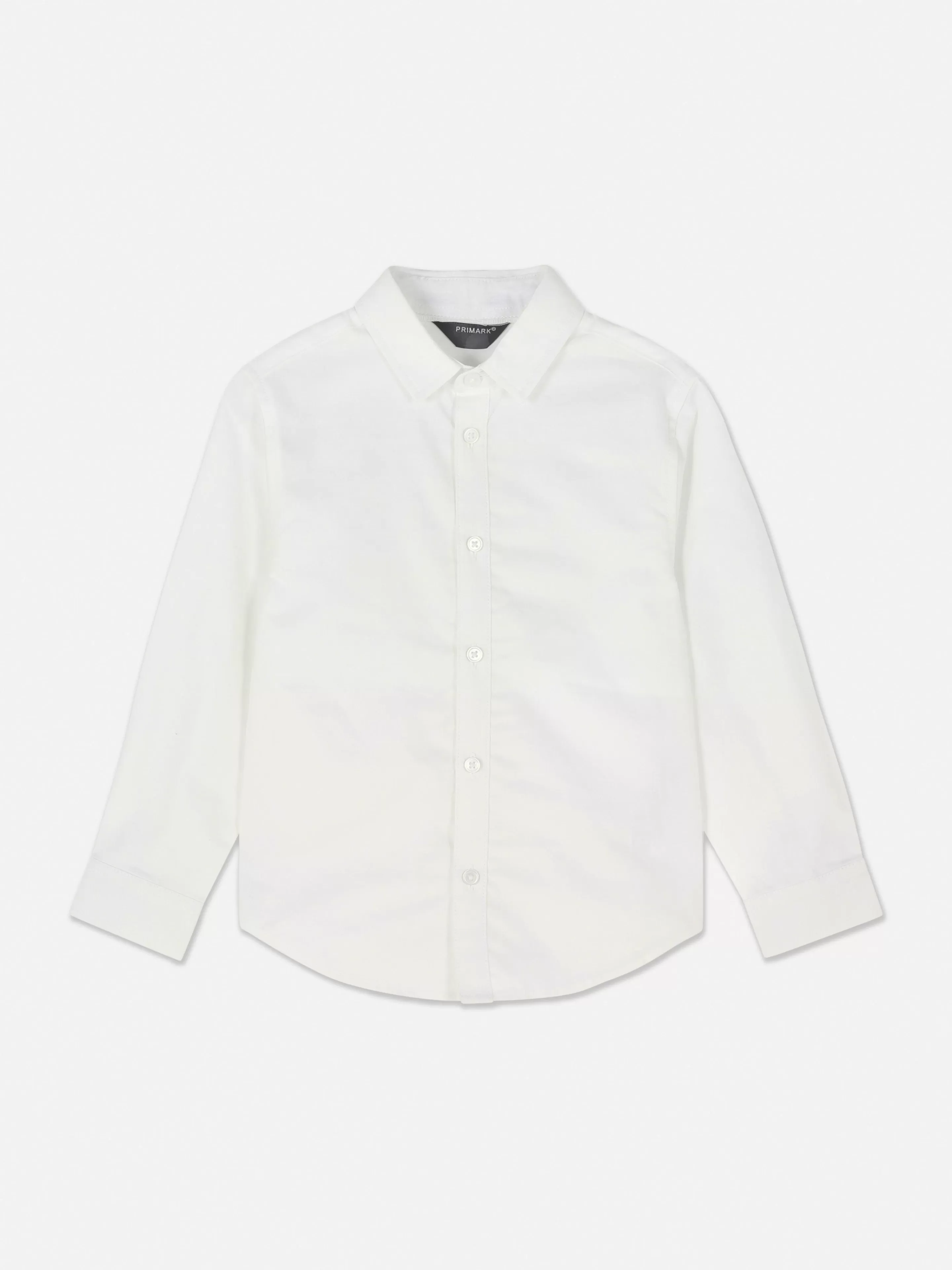 Niños Primark Camisas | Camisa Oxford De Manga Larga Para Niño Pequeño