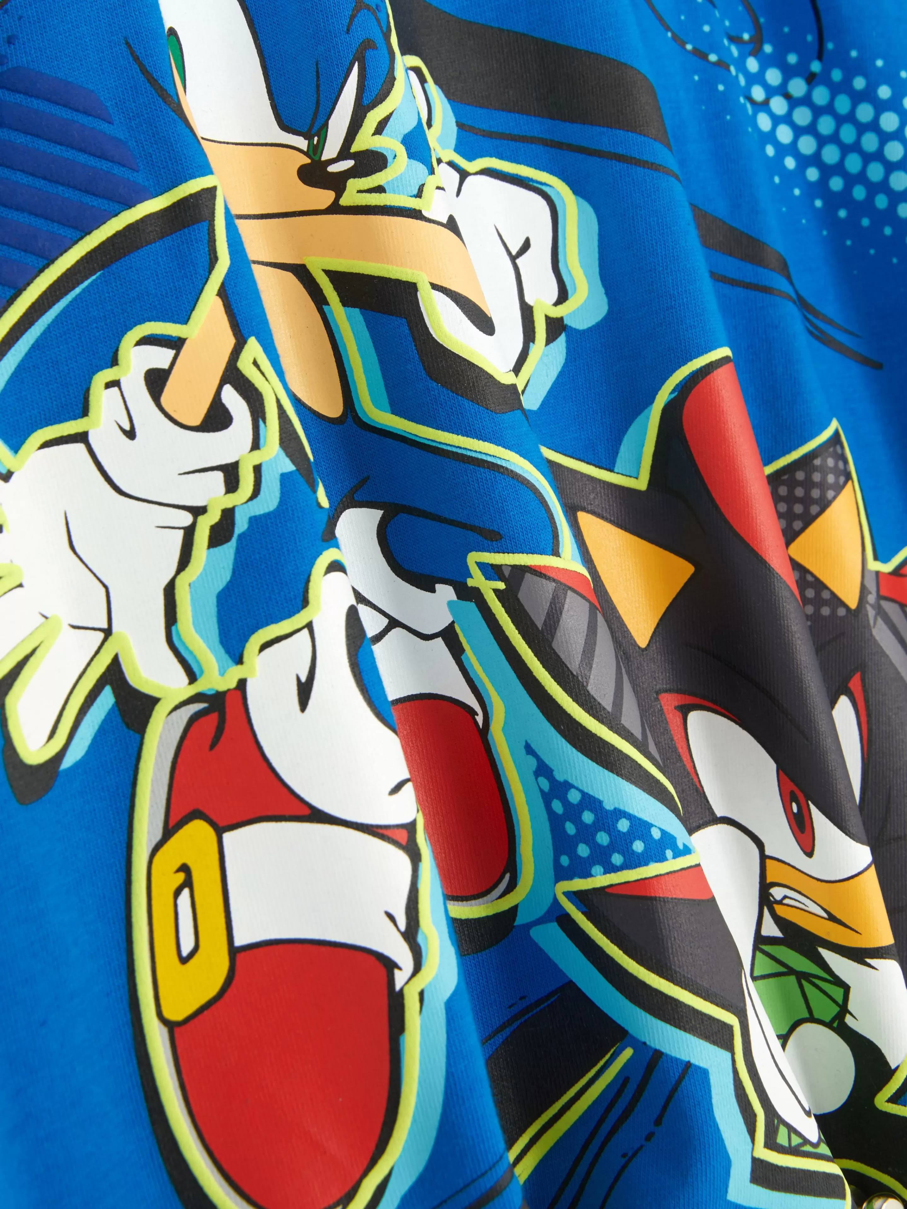 Niños Primark Tops Y Camisetas | Camiseta Bicolor De Sonic, El Erizo