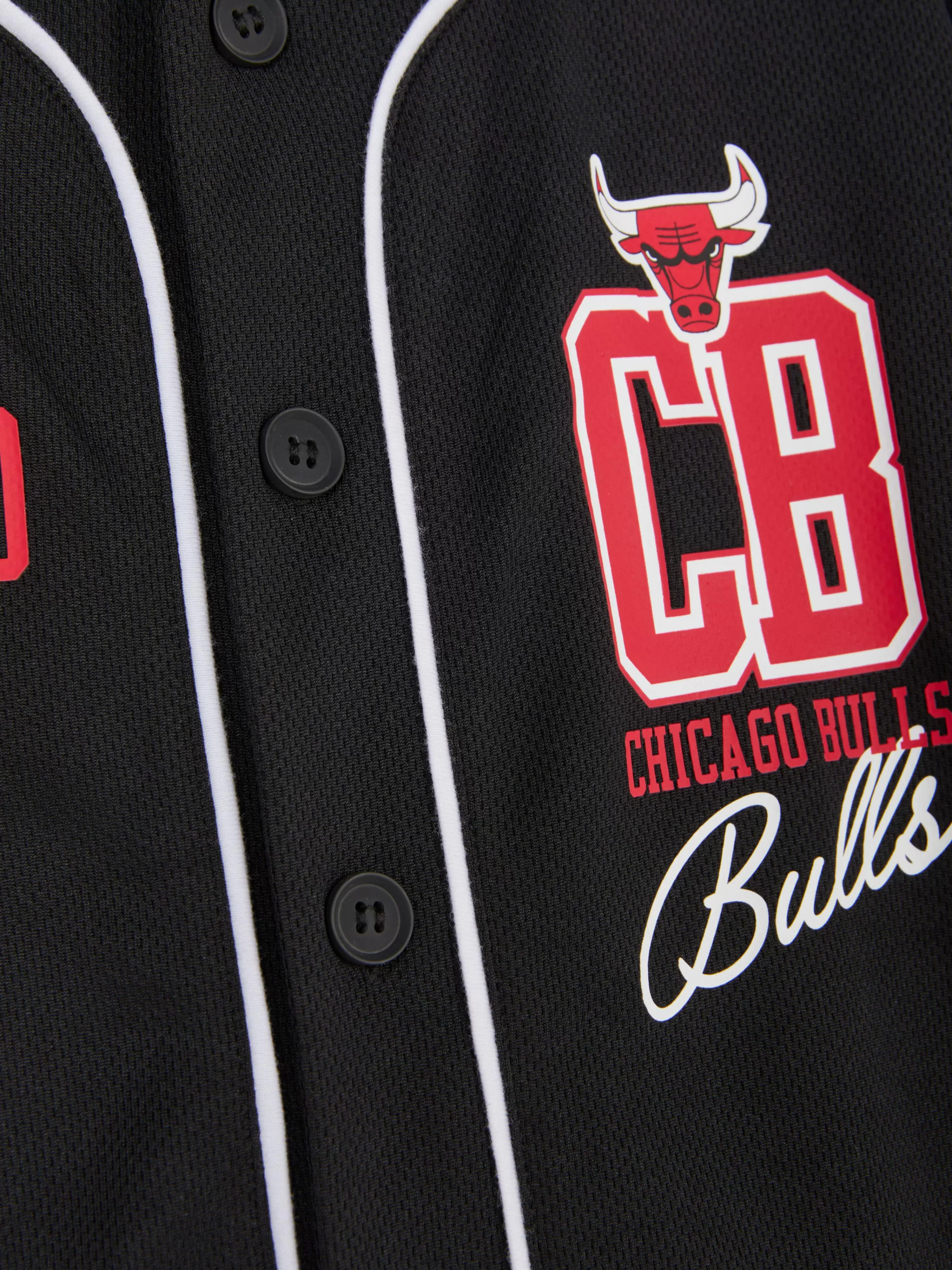 Niños Primark Tops Y Camisetas | Camiseta Con Botones De Los Chicago Bulls De La NBA