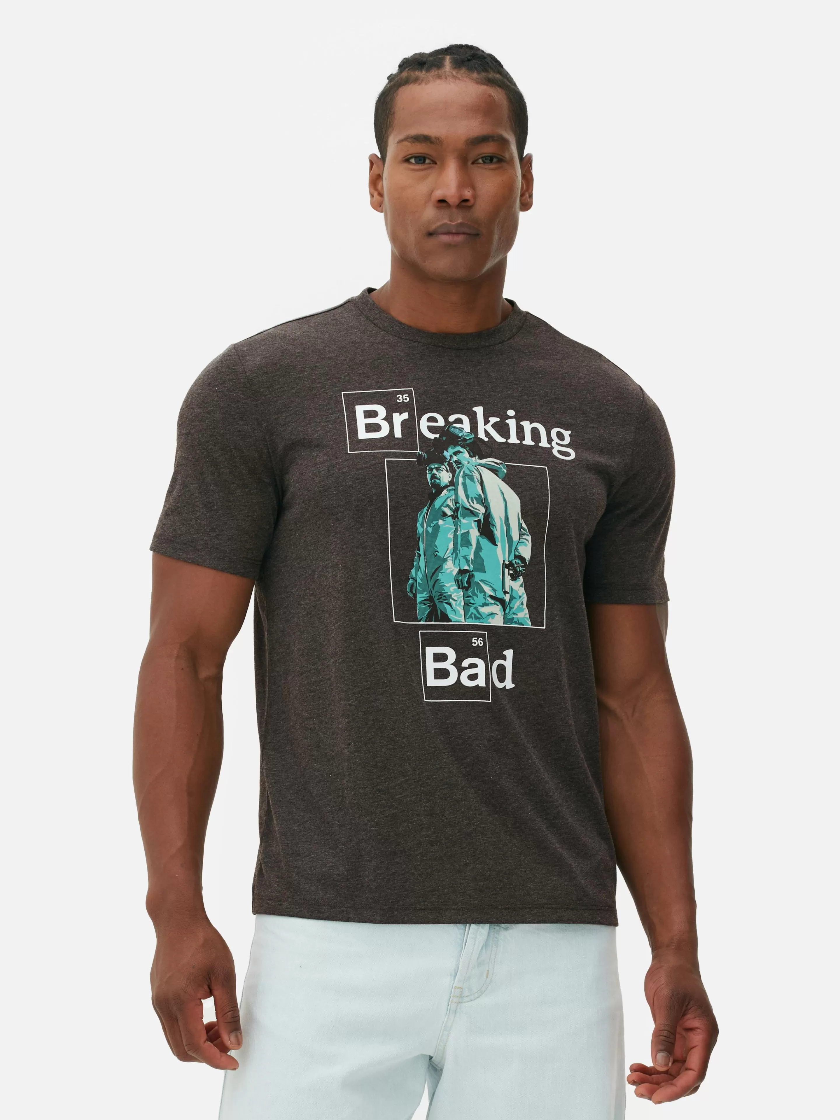 Hombre Primark Camisetas Y Sudaderas Con Estampado Gráfico | Tops Y Camisetas | Camiseta Con Estampado Gráfico De Breaking Bad