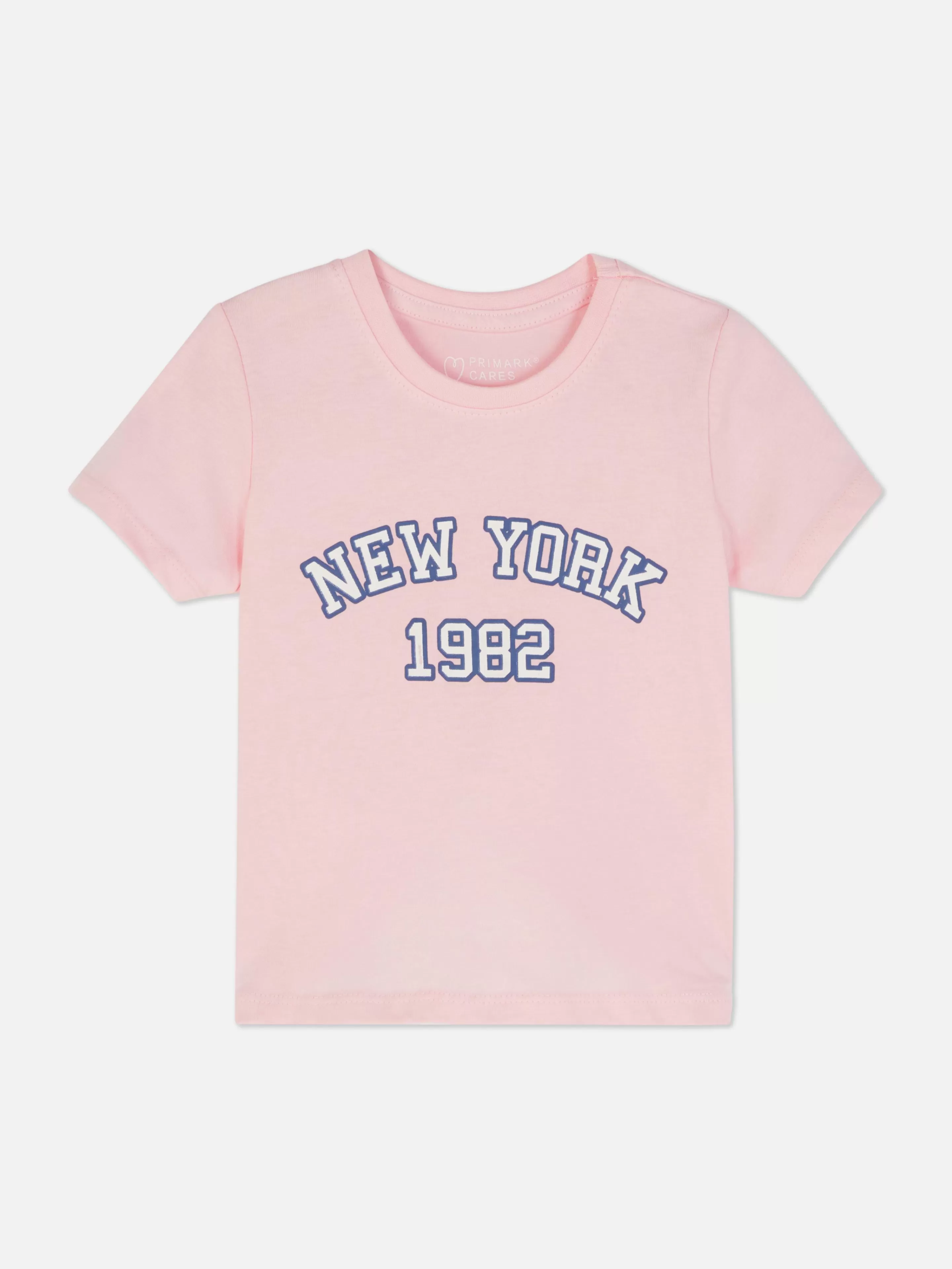 Niños Primark Tops Y Camisetas | Camiseta Con Estampado Gráfico «New York»