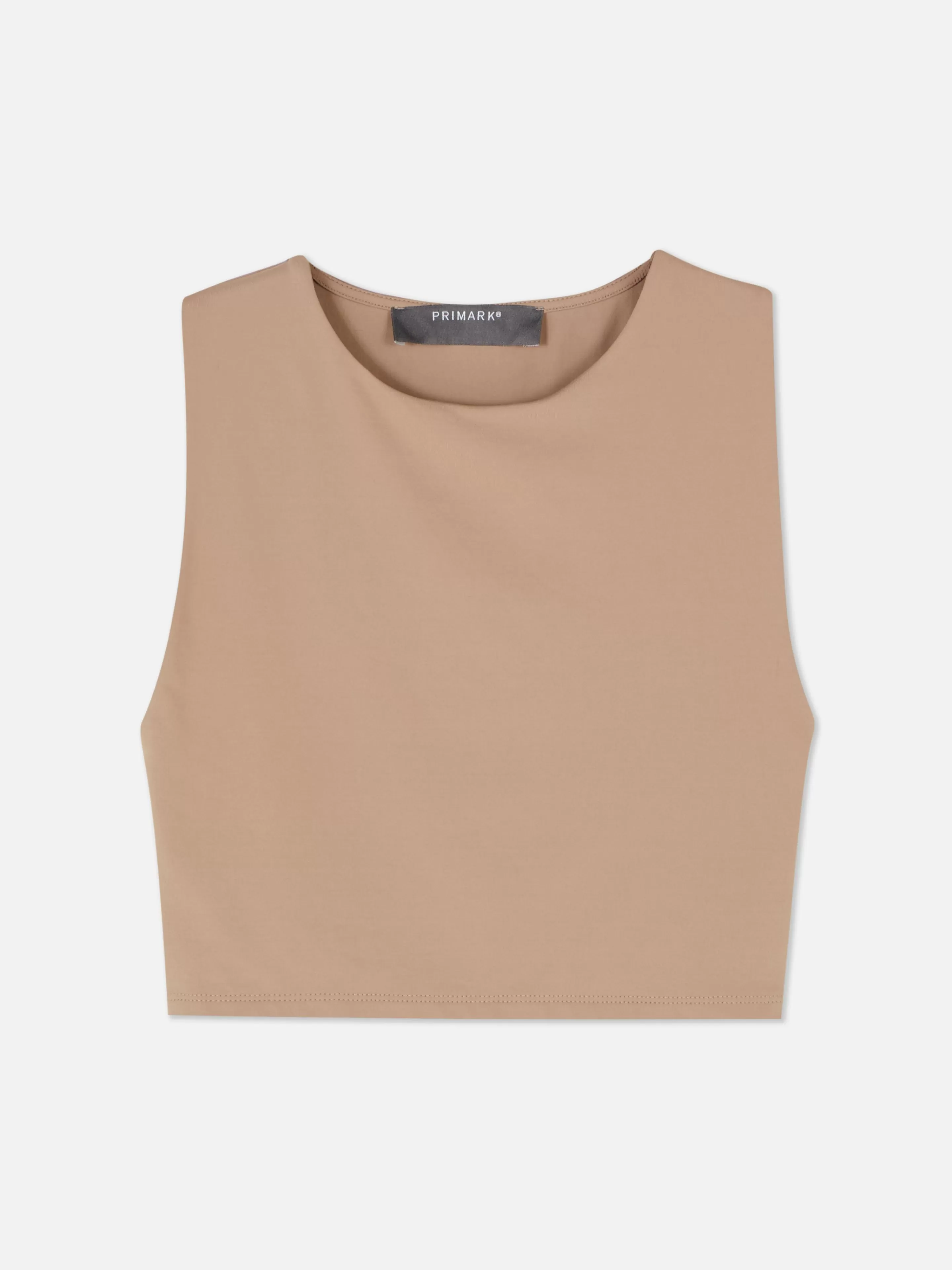 Mujer Primark Tops Y Camisetas | Camiseta Corta Y Sin Mangas Con Espalda Nadadora