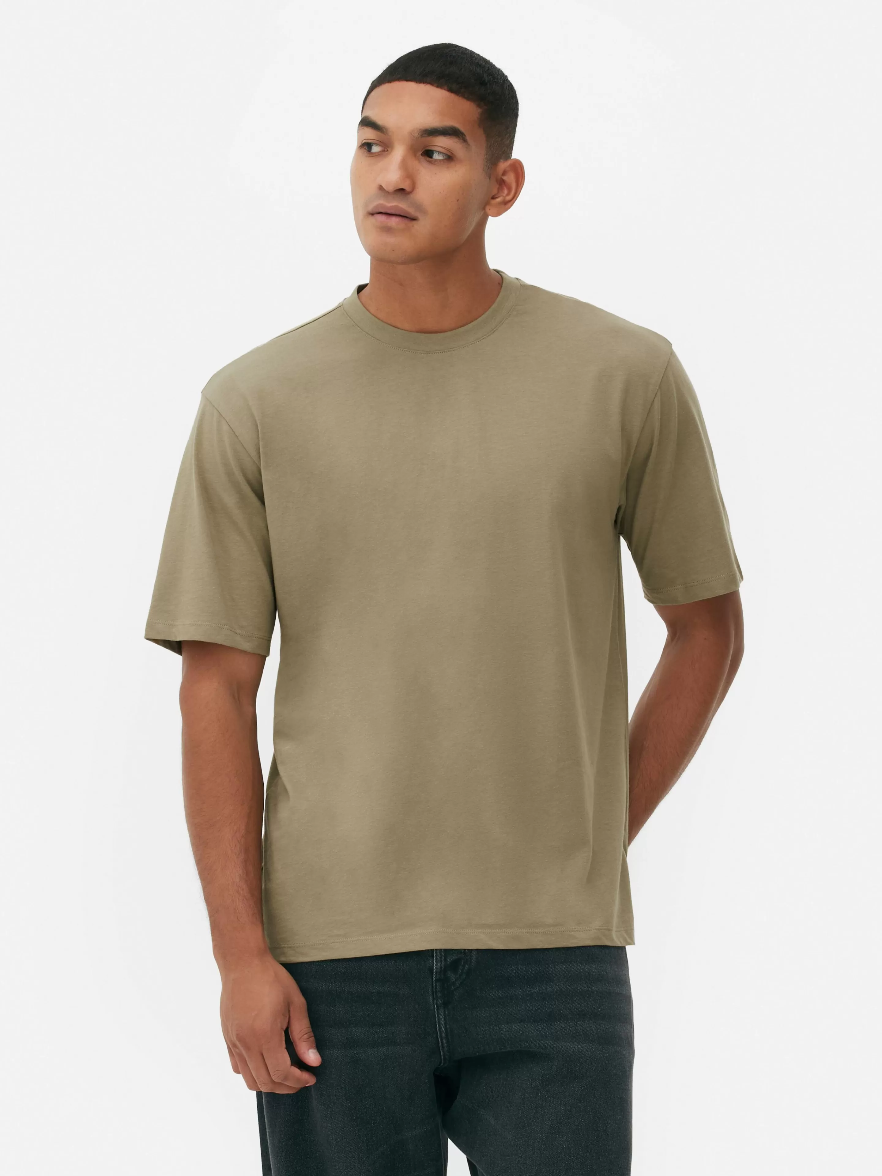 Hombre Primark Tops Y Camisetas | Camiseta De Corte Holgado