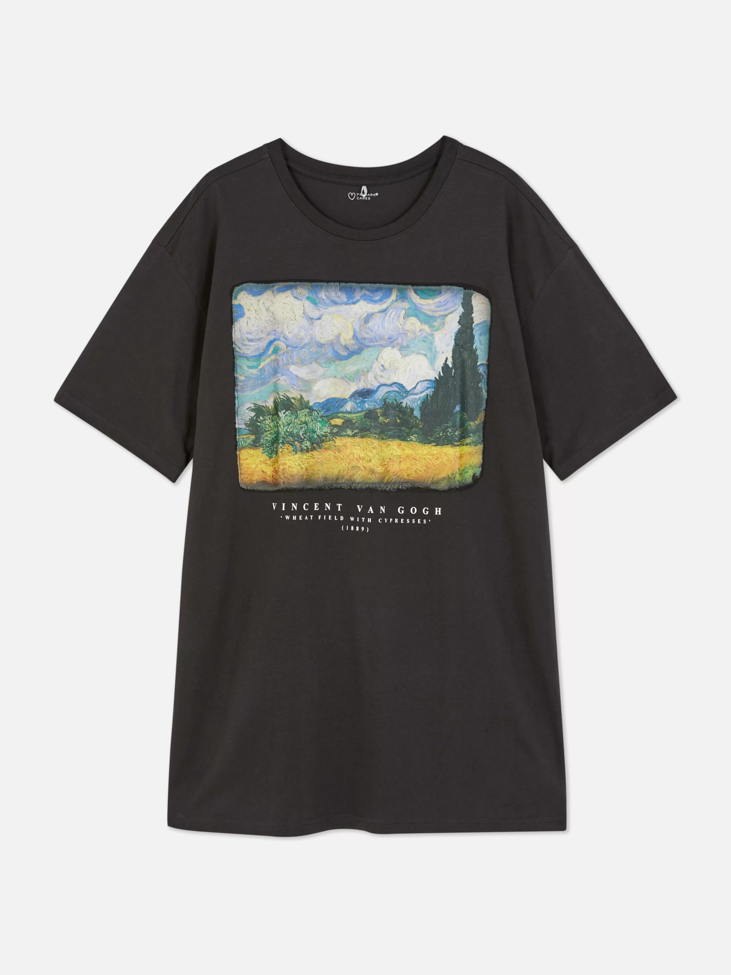 Mujer Primark Camisones Y Ropa Para Dormir Mujer | Camiseta De Manga Corta Con Estampado De Van Gogh