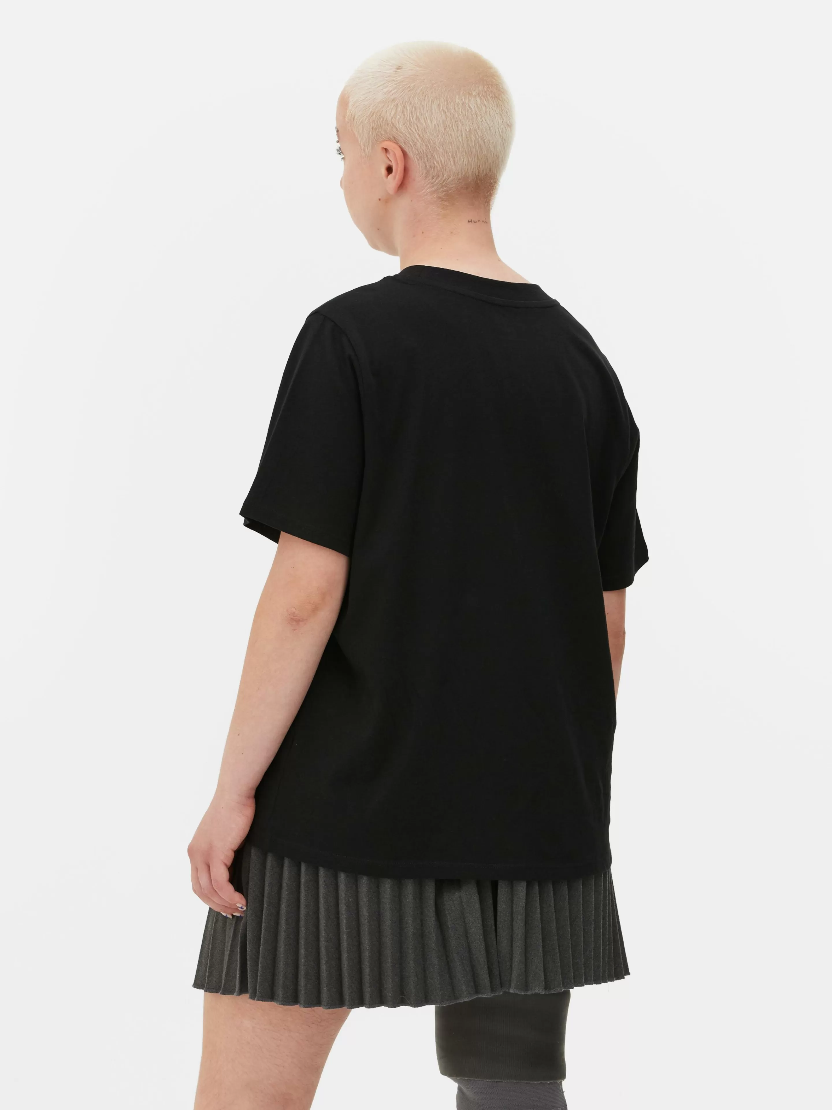 Mujer Primark Tops Y Camisetas | Camiseta De Manga Corta Con Estampado Gráfico
