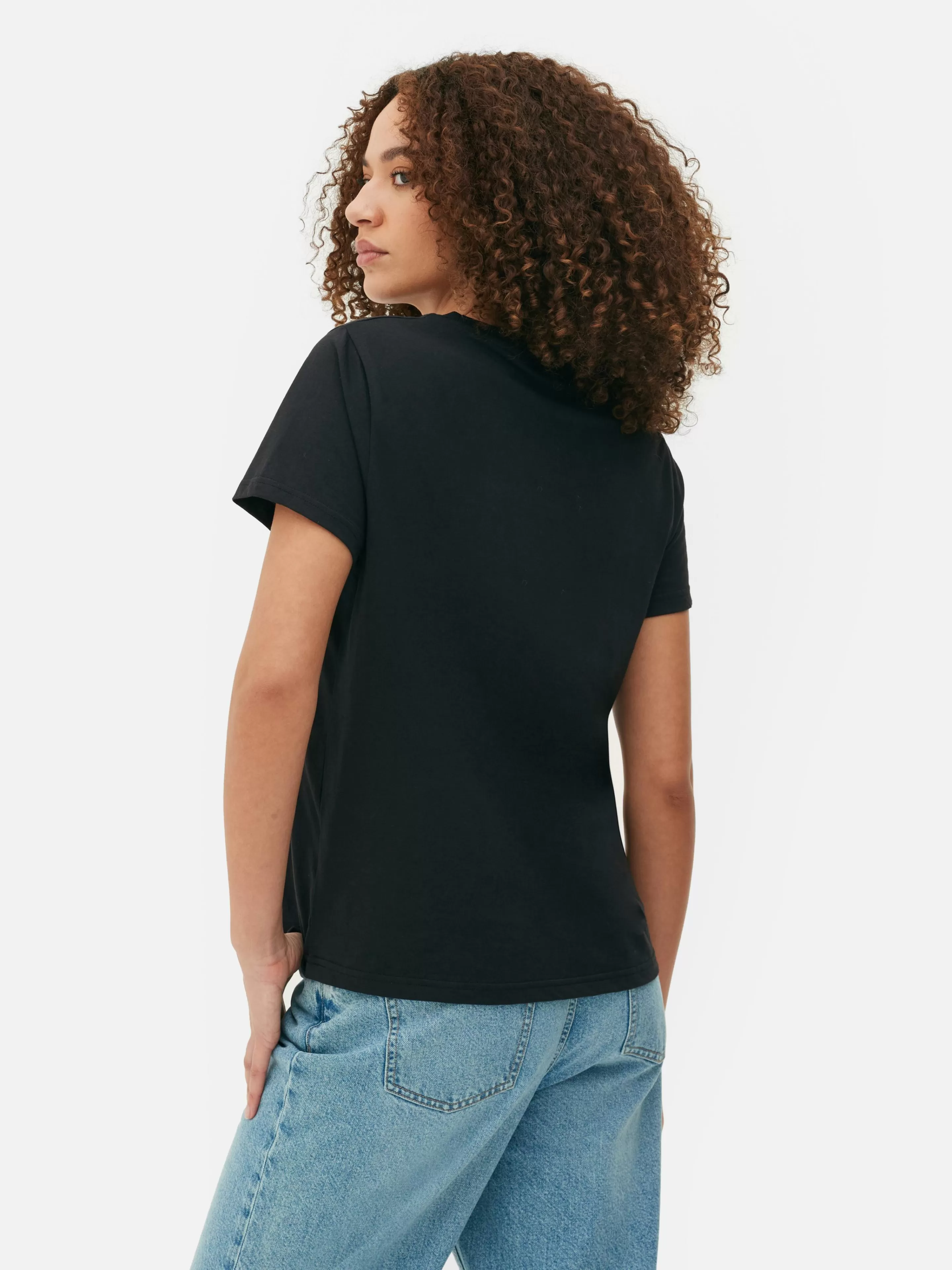 Mujer Primark Tops Y Camisetas | Camiseta De Manga Corta De Claude Monet