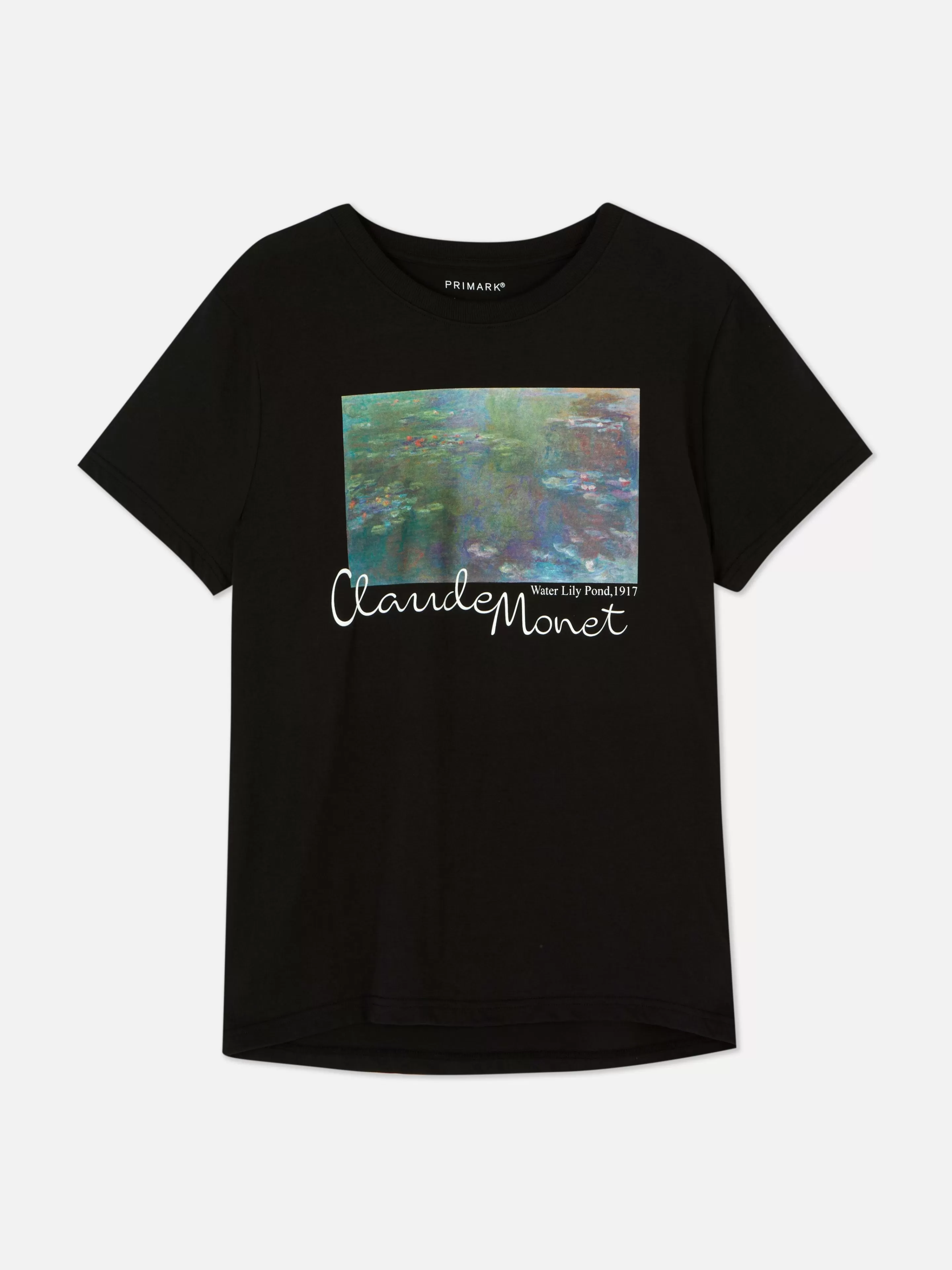 Mujer Primark Tops Y Camisetas | Camiseta De Manga Corta De Claude Monet