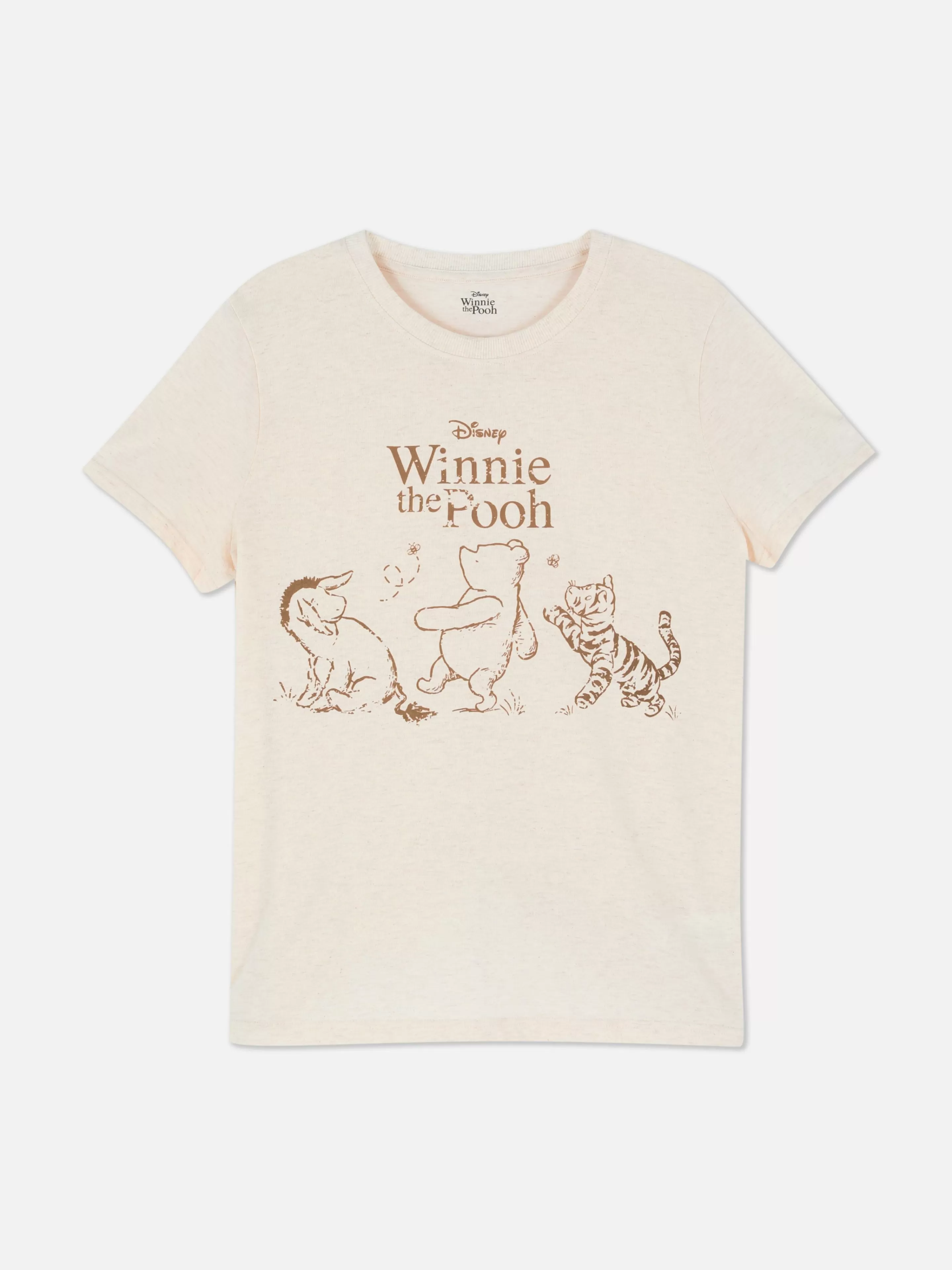 Mujer Primark Tops Y Camisetas | Camiseta De Manga Corta De Winnie The Pooh De Disney
