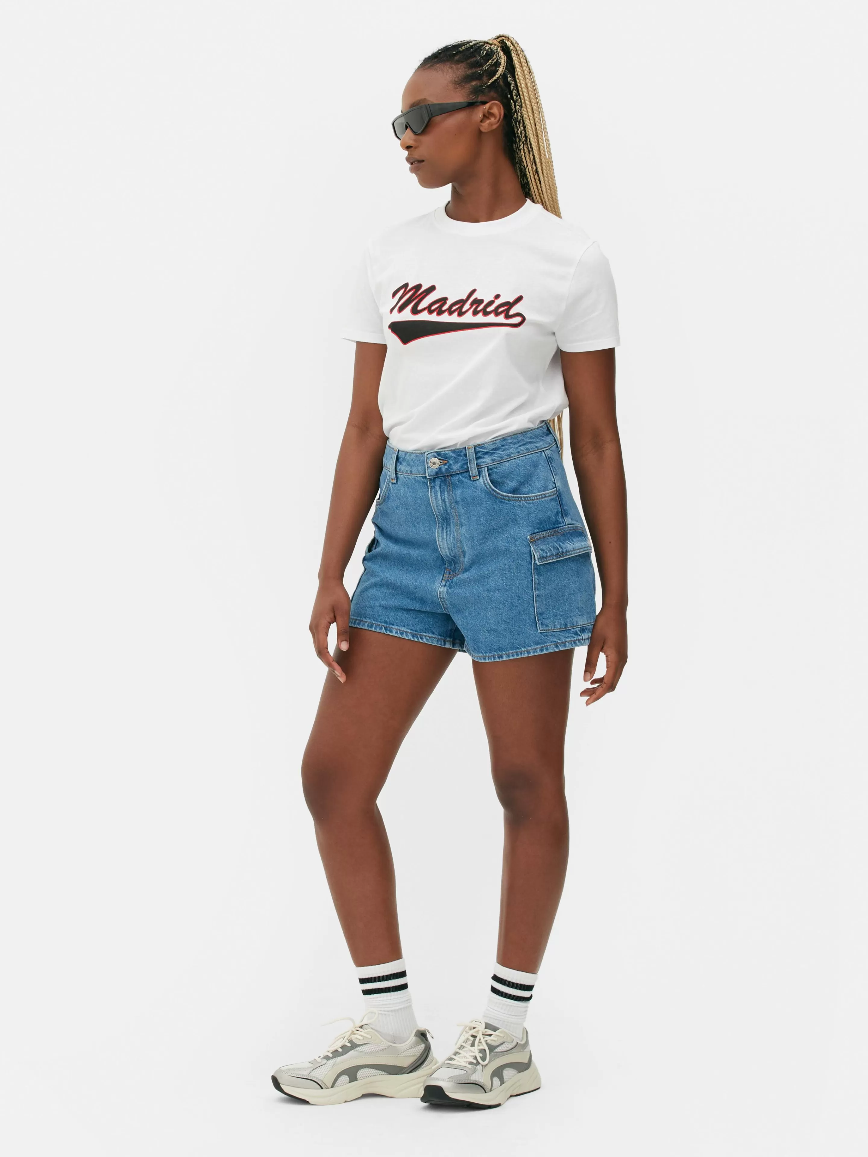 Mujer Primark Tops Y Camisetas | Camiseta De Manga Corta «Madrid»