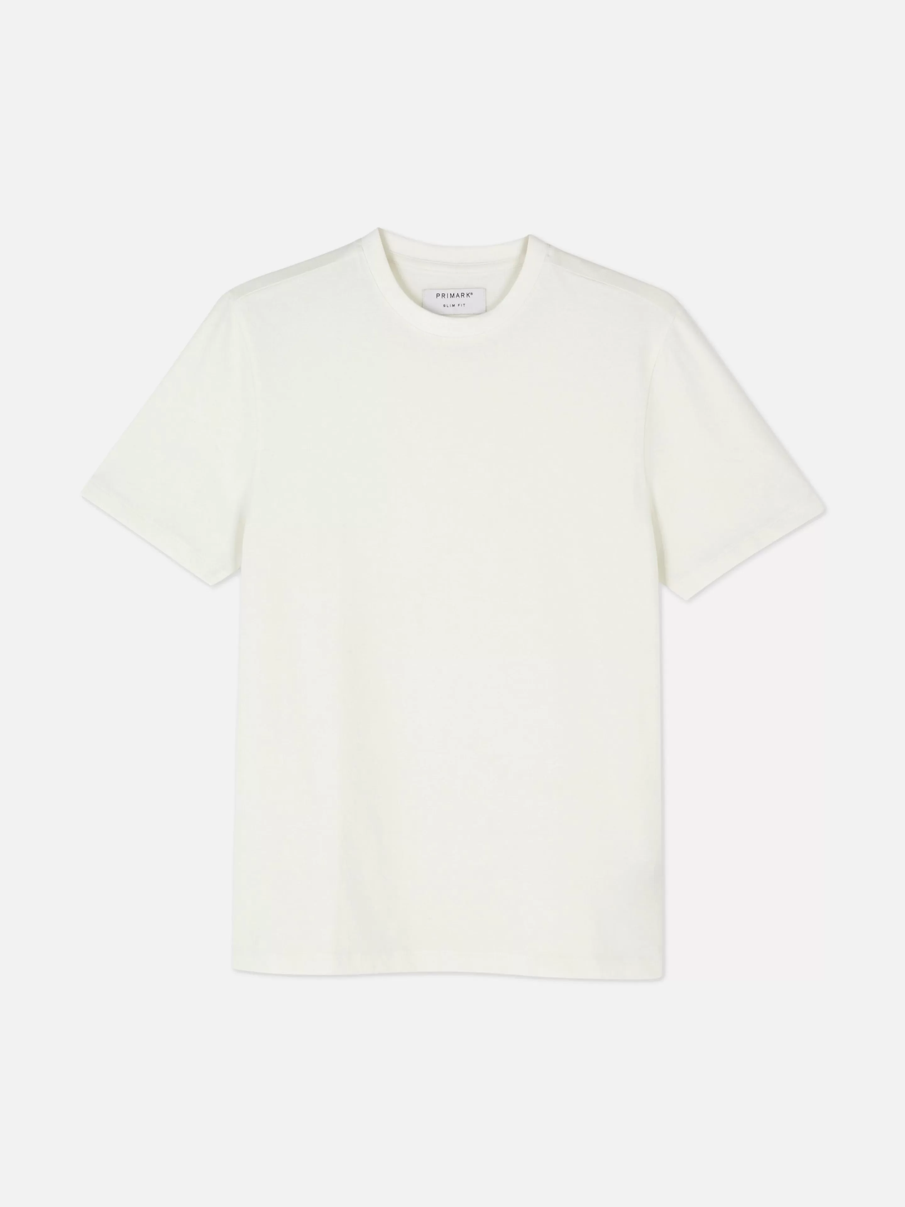 Hombre Primark Tops Y Camisetas | Camiseta De Manga Corta Y Corte Entallado