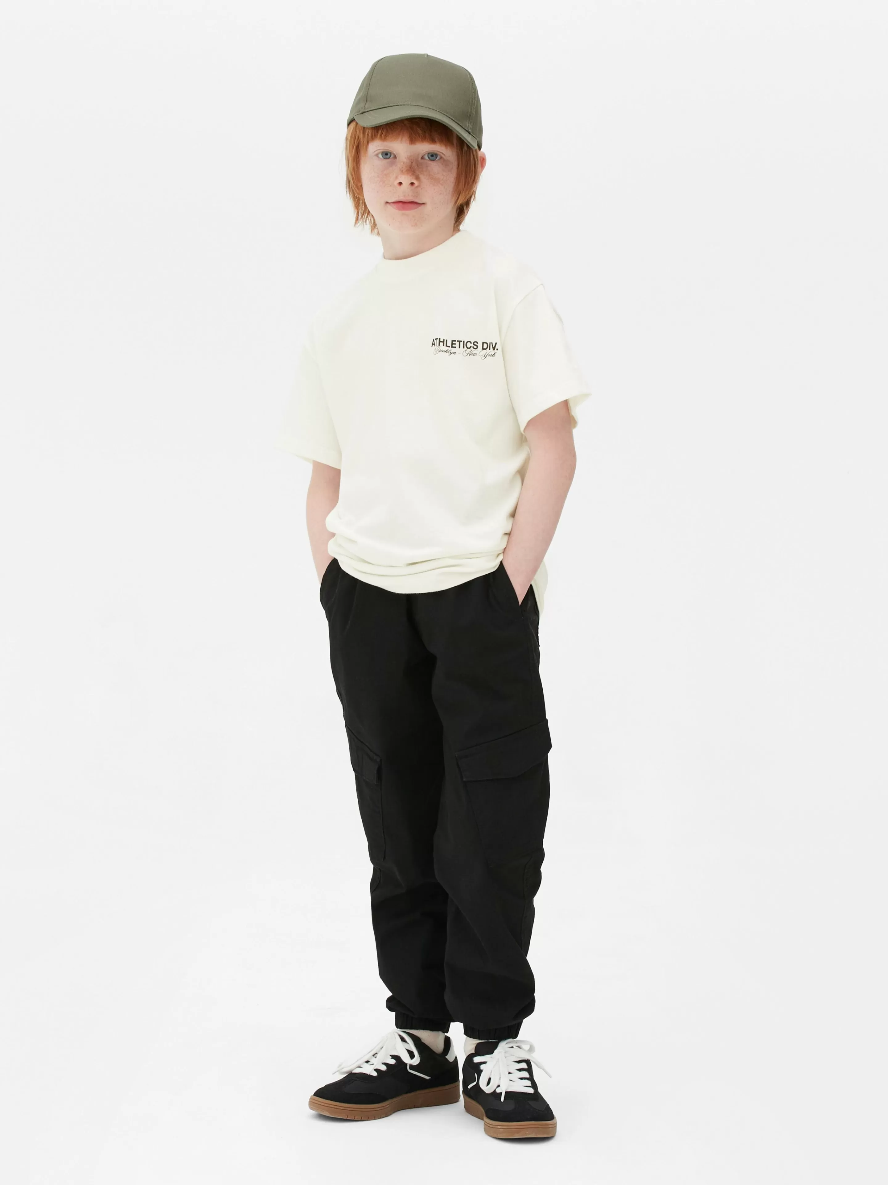 Niños Primark Tops Y Camisetas | Camiseta De Manga Corta Y Estampado Deportivo