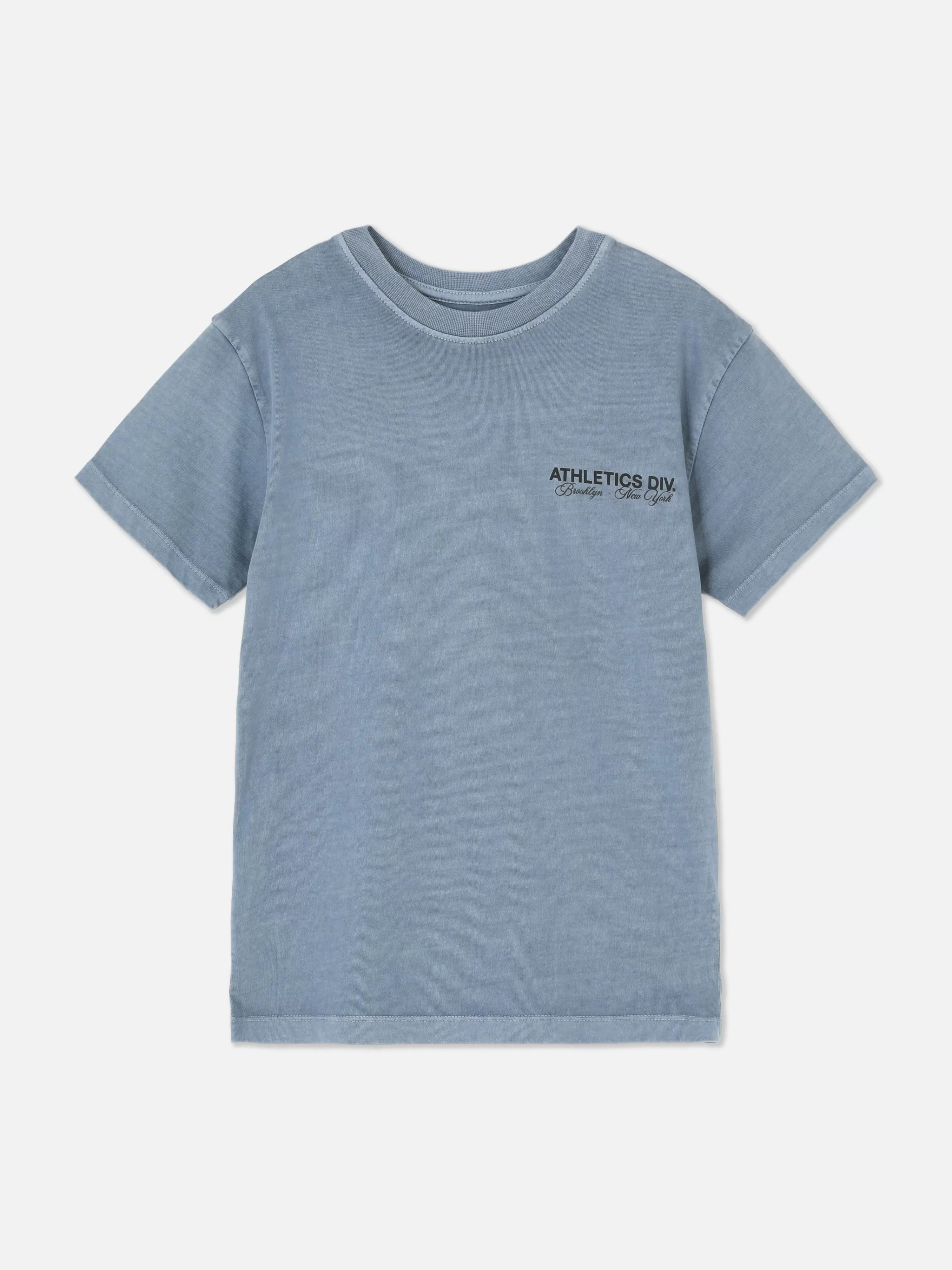 Niños Primark Tops Y Camisetas | Camiseta De Manga Corta Y Estampado Deportivo