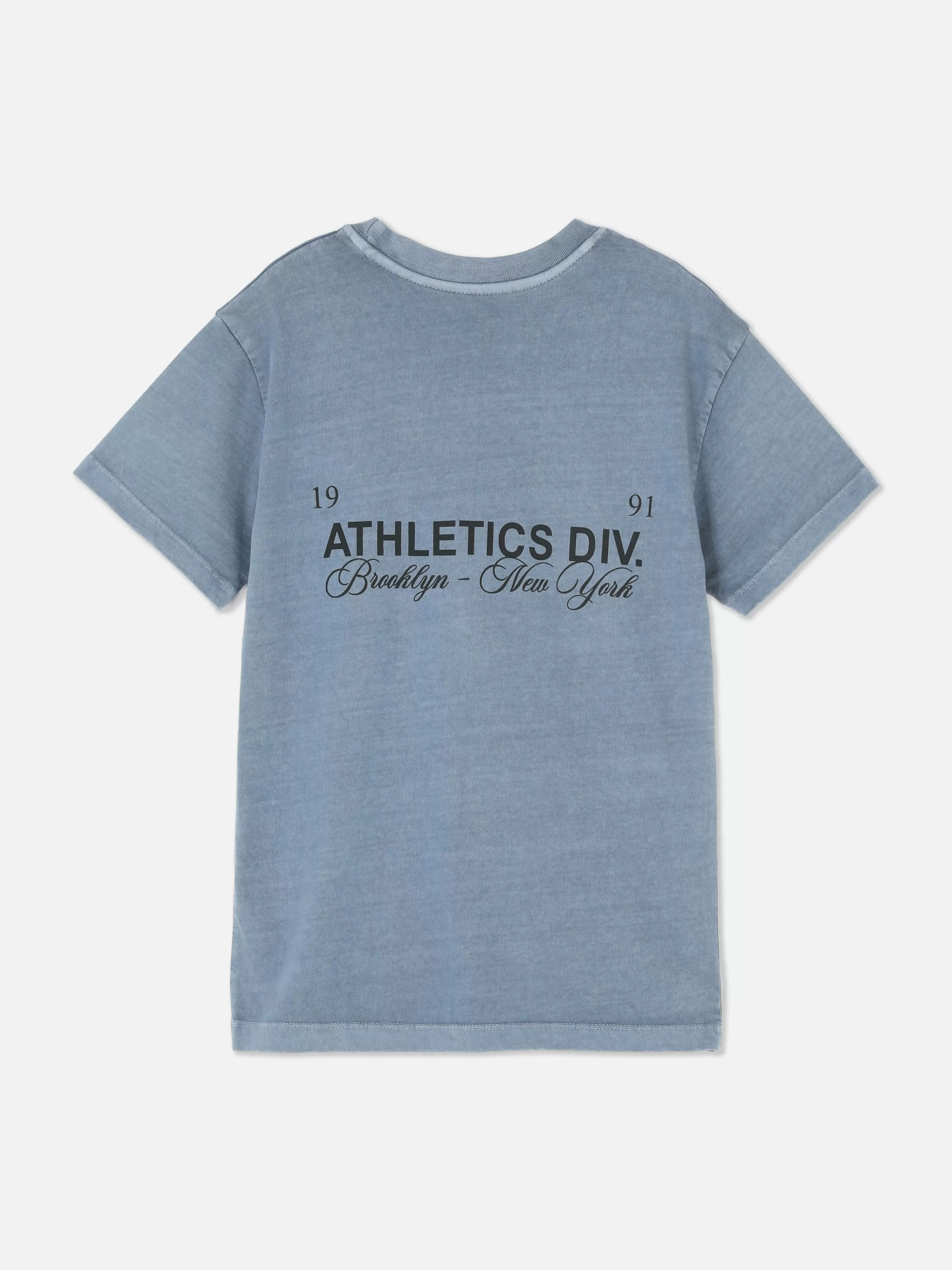 Niños Primark Tops Y Camisetas | Camiseta De Manga Corta Y Estampado Deportivo