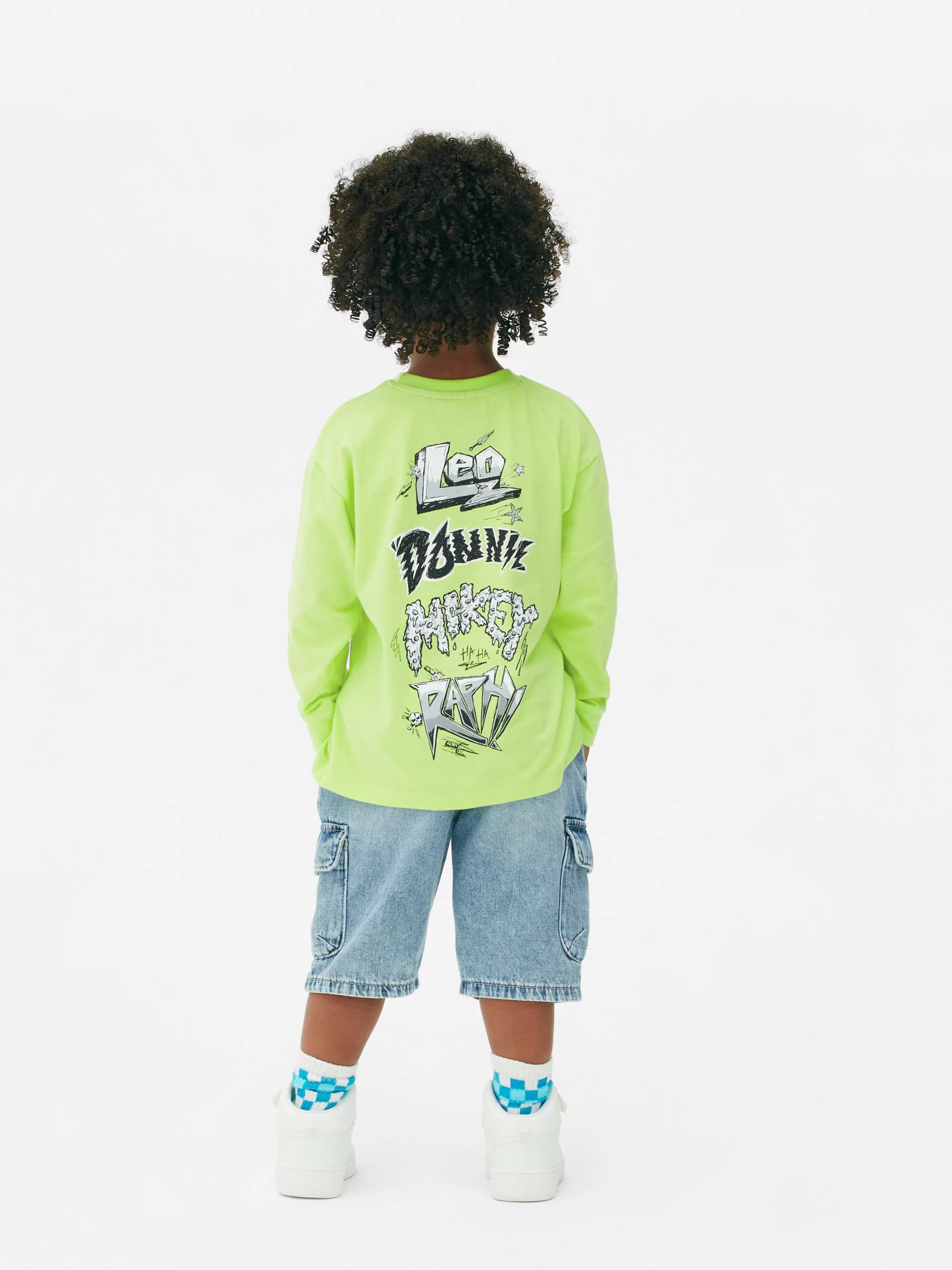 Niños Primark Tops Y Camisetas | Camiseta De Manga Larga De Las Tortugas Ninja