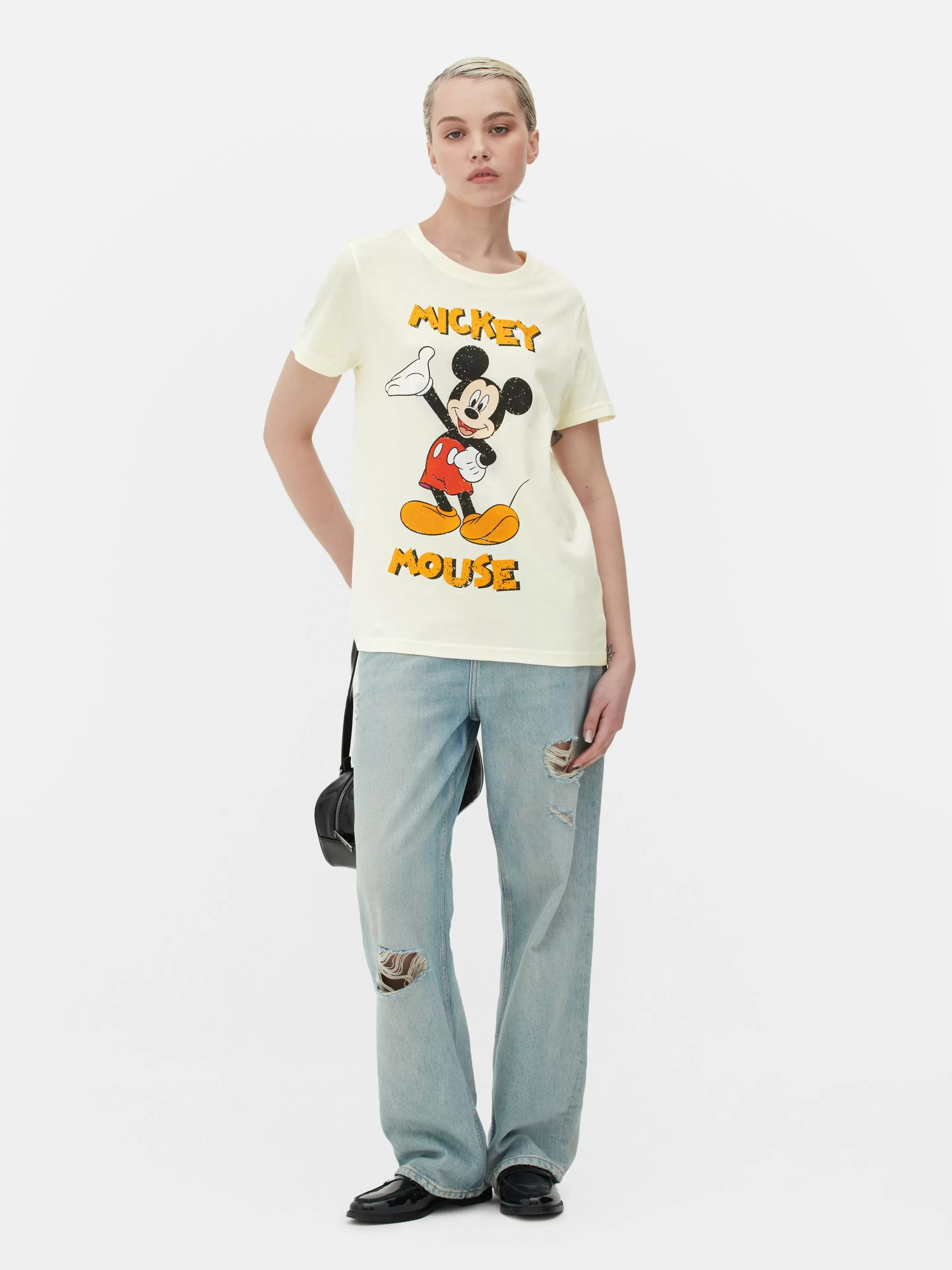 Mujer Primark Tops Y Camisetas | Camiseta De Mickey Mouse De Disney