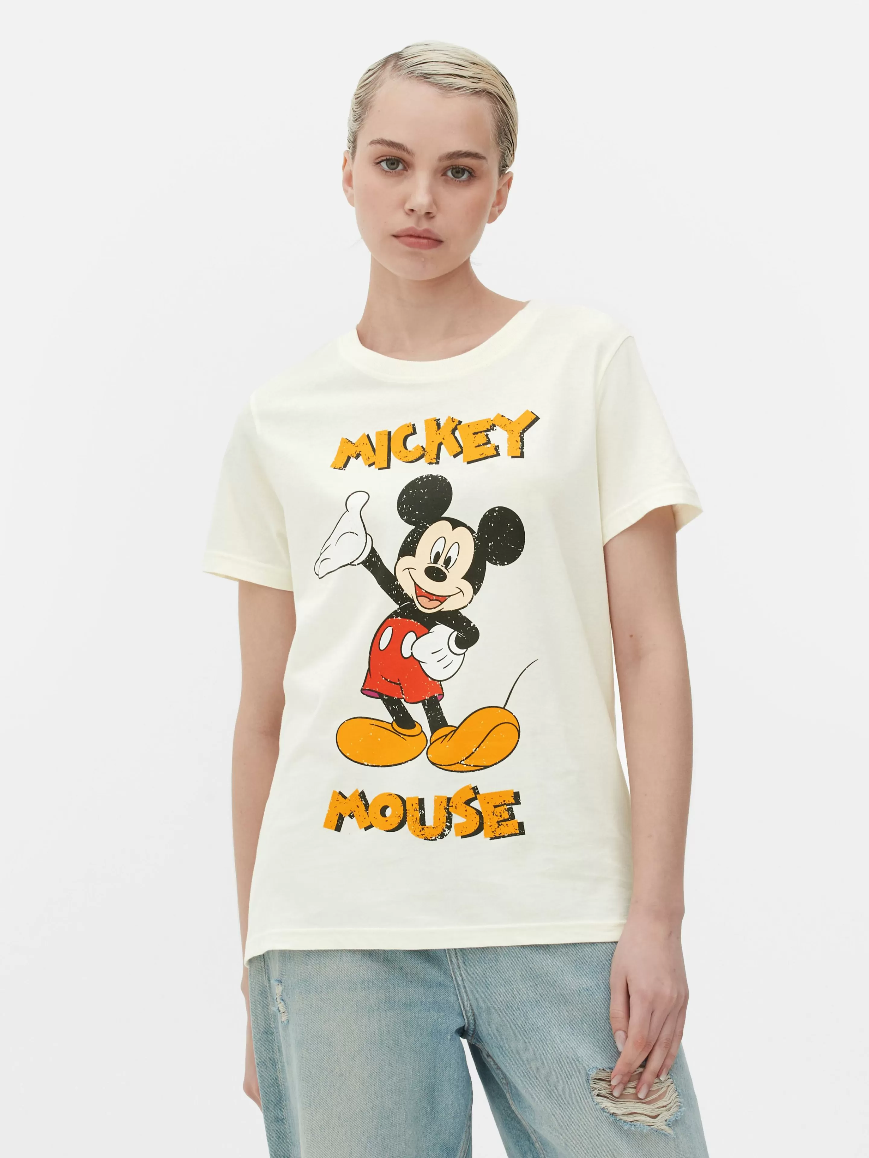 Mujer Primark Tops Y Camisetas | Camiseta De Mickey Mouse De Disney