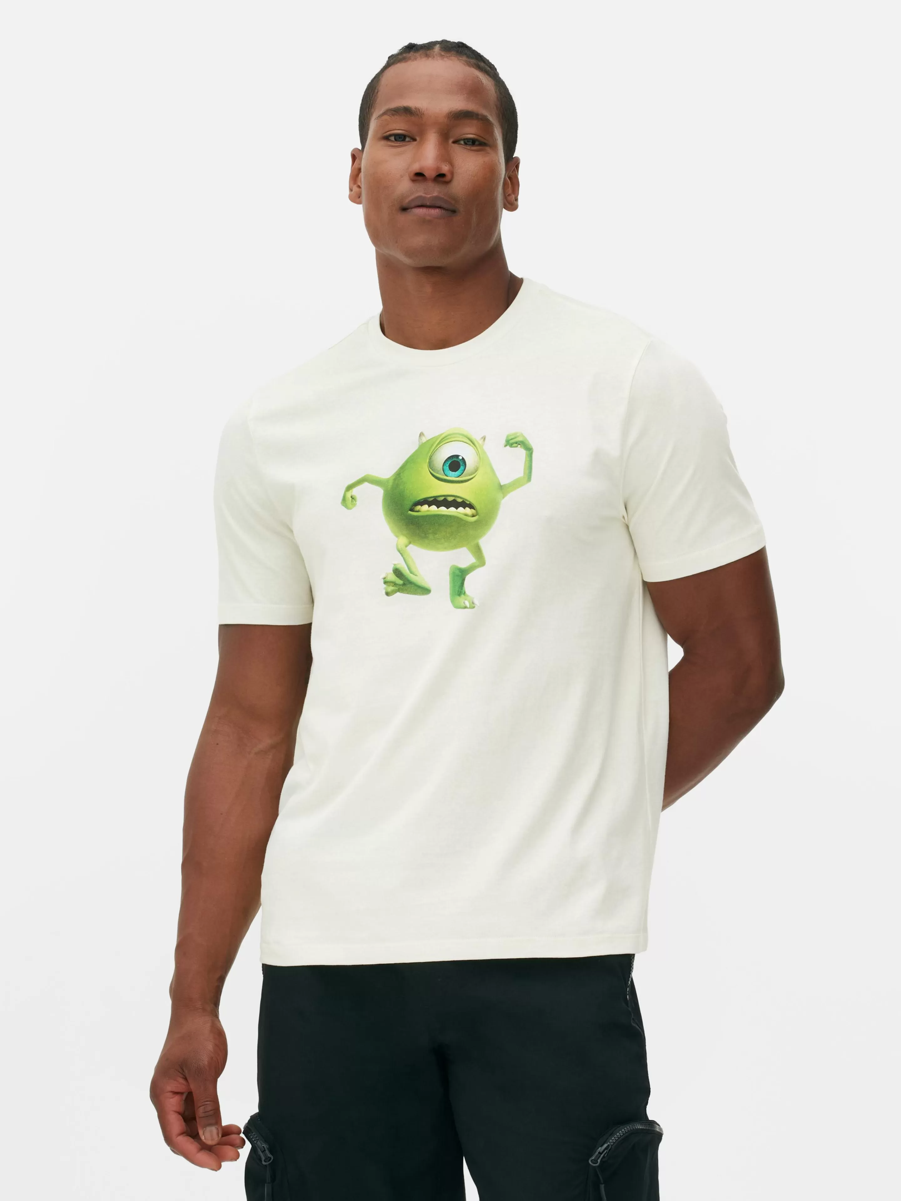 Hombre Primark Camisetas Y Sudaderas Con Estampado Gráfico | Tops Y Camisetas | Camiseta De Mike De Monstruos, S.A.