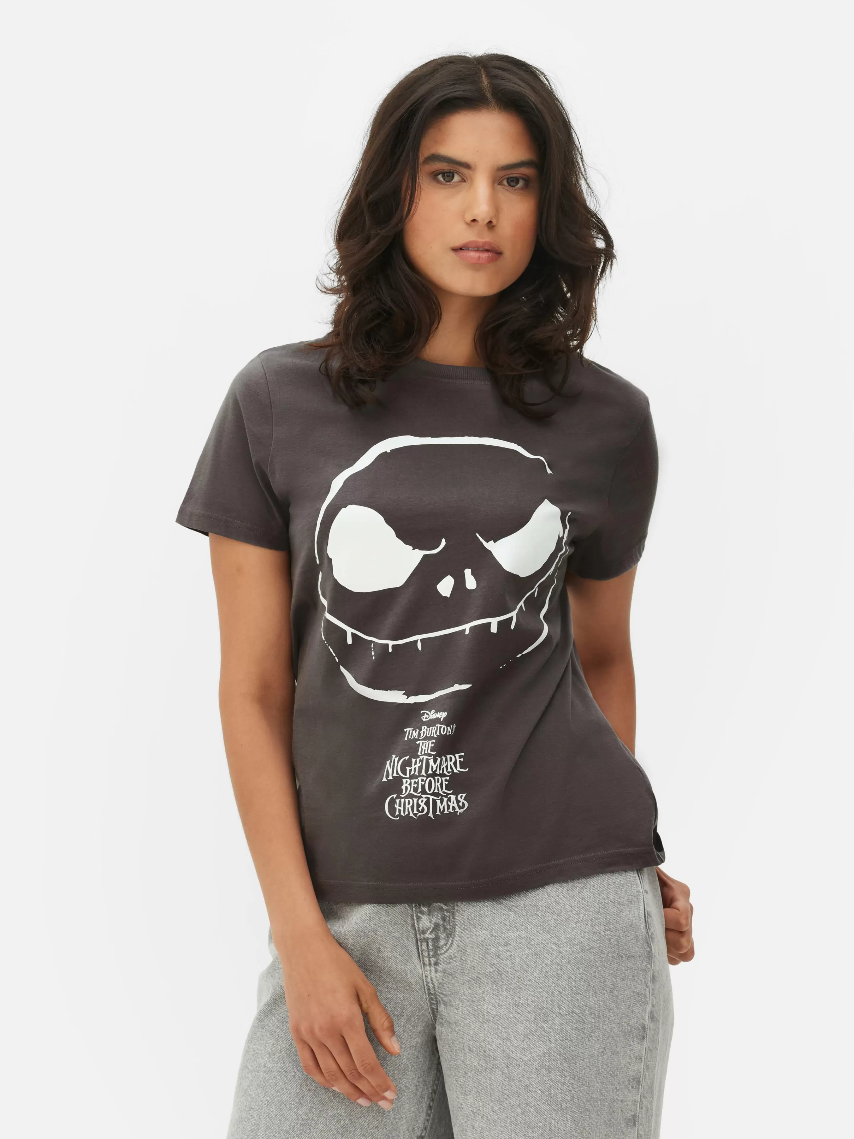 Mujer Primark Tops Y Camisetas | Camiseta De Pesadilla Antes De Navidad De Disney