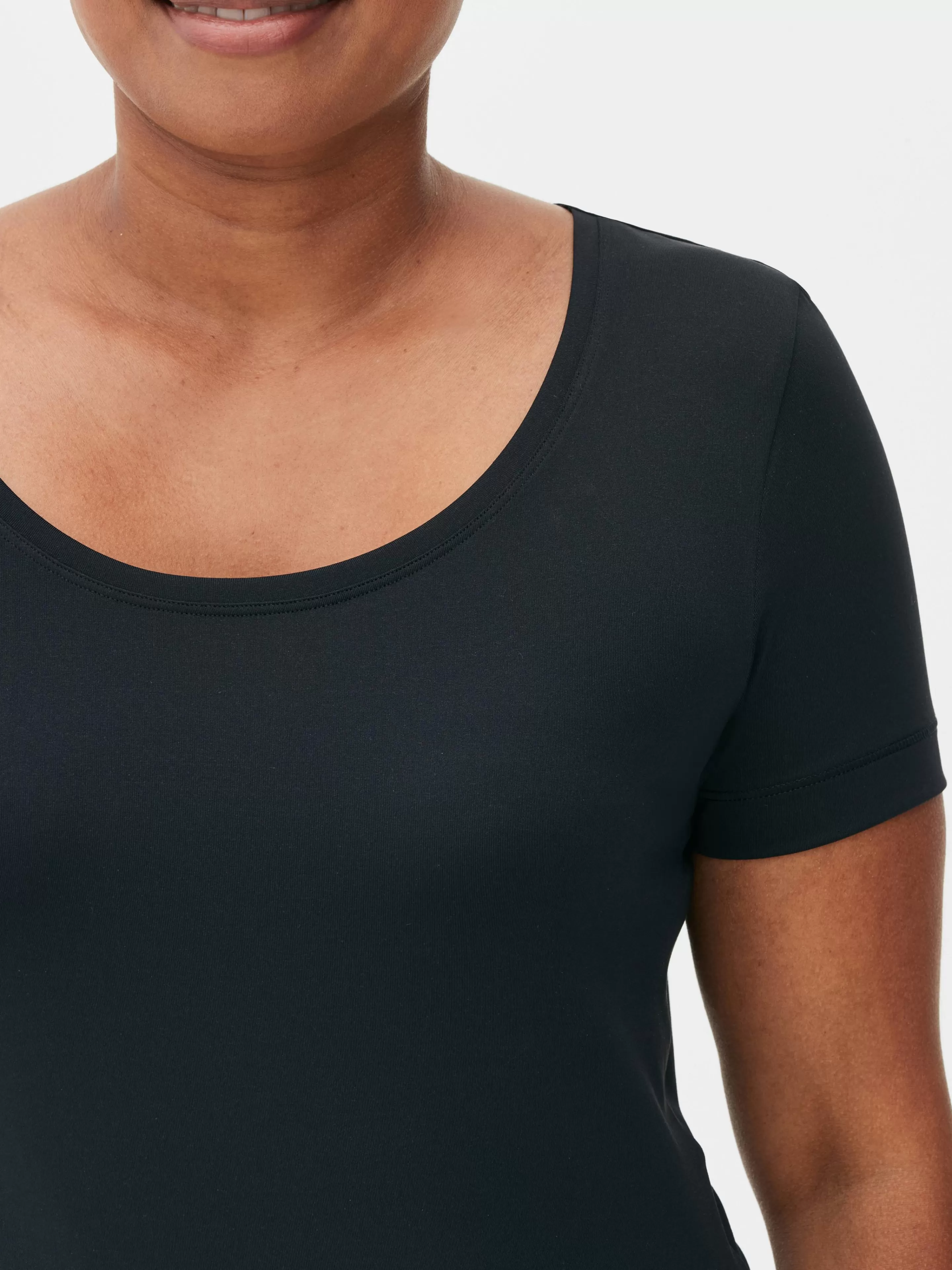 Mujer Primark Tops De Pijama | Camiseta De Pijama Con Escote Amplio Para La Menopausia