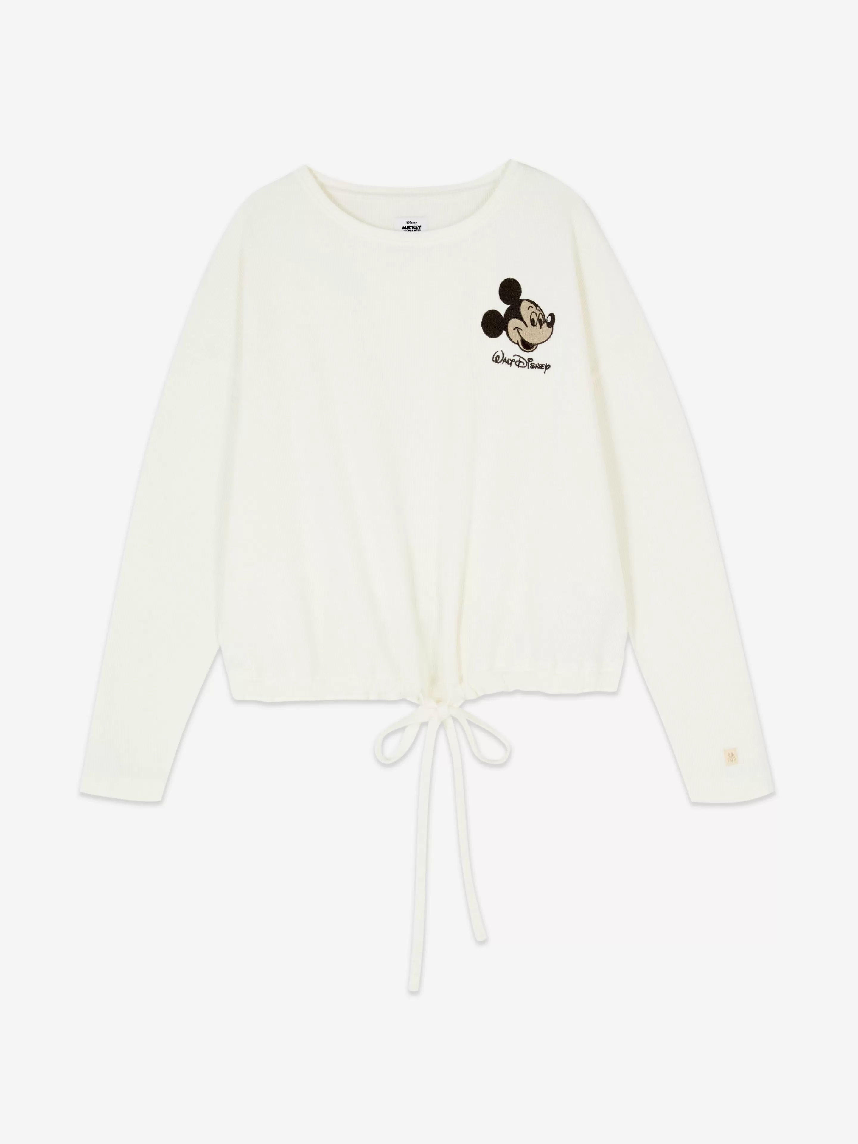 Mujer Primark Tops De Pijama | Camiseta De Pijama Con Textura De Mickey De Disney