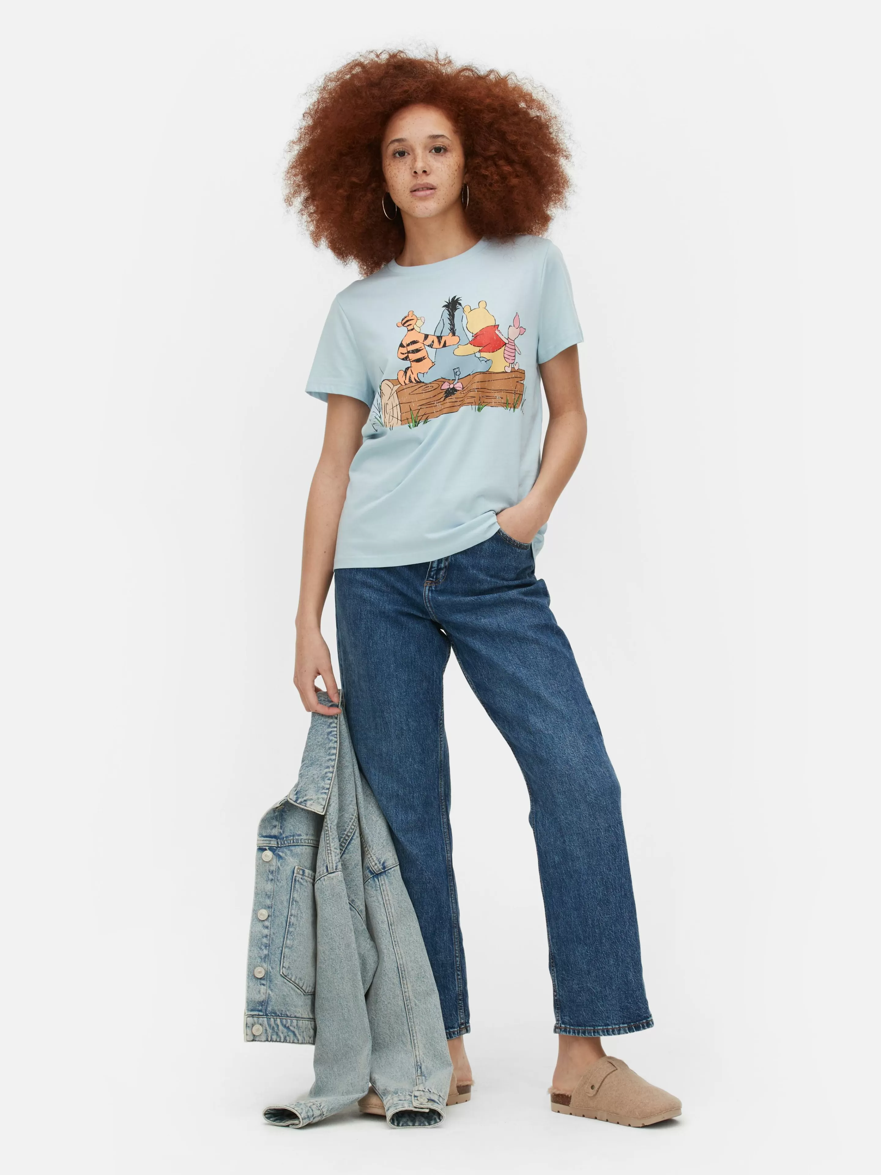 Mujer Primark Tops Y Camisetas | Camiseta Estampada De Winnie The Pooh De Disney