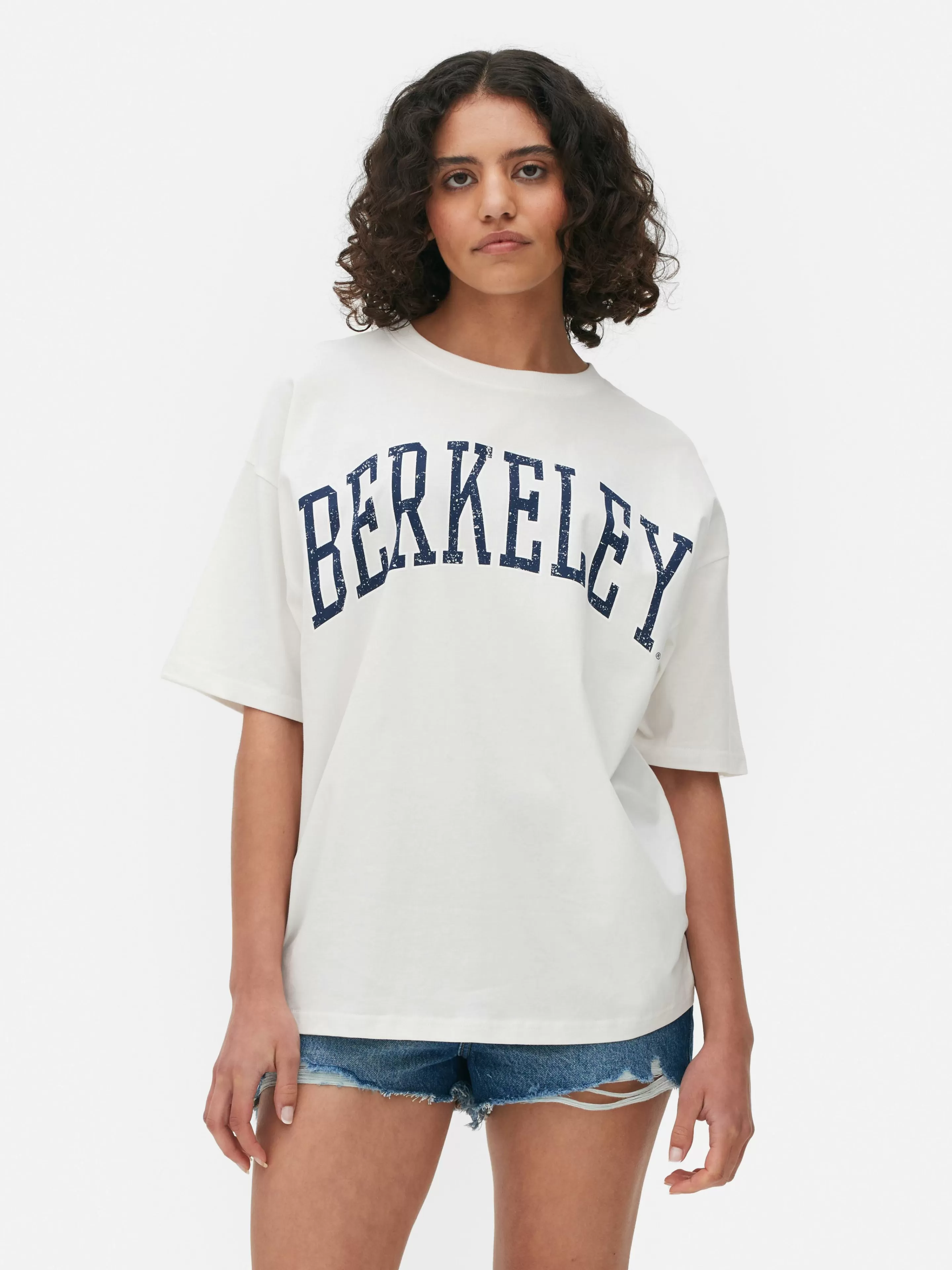 Mujer Primark Tops Y Camisetas | Camiseta Extragrande Combinable «Berkeley»