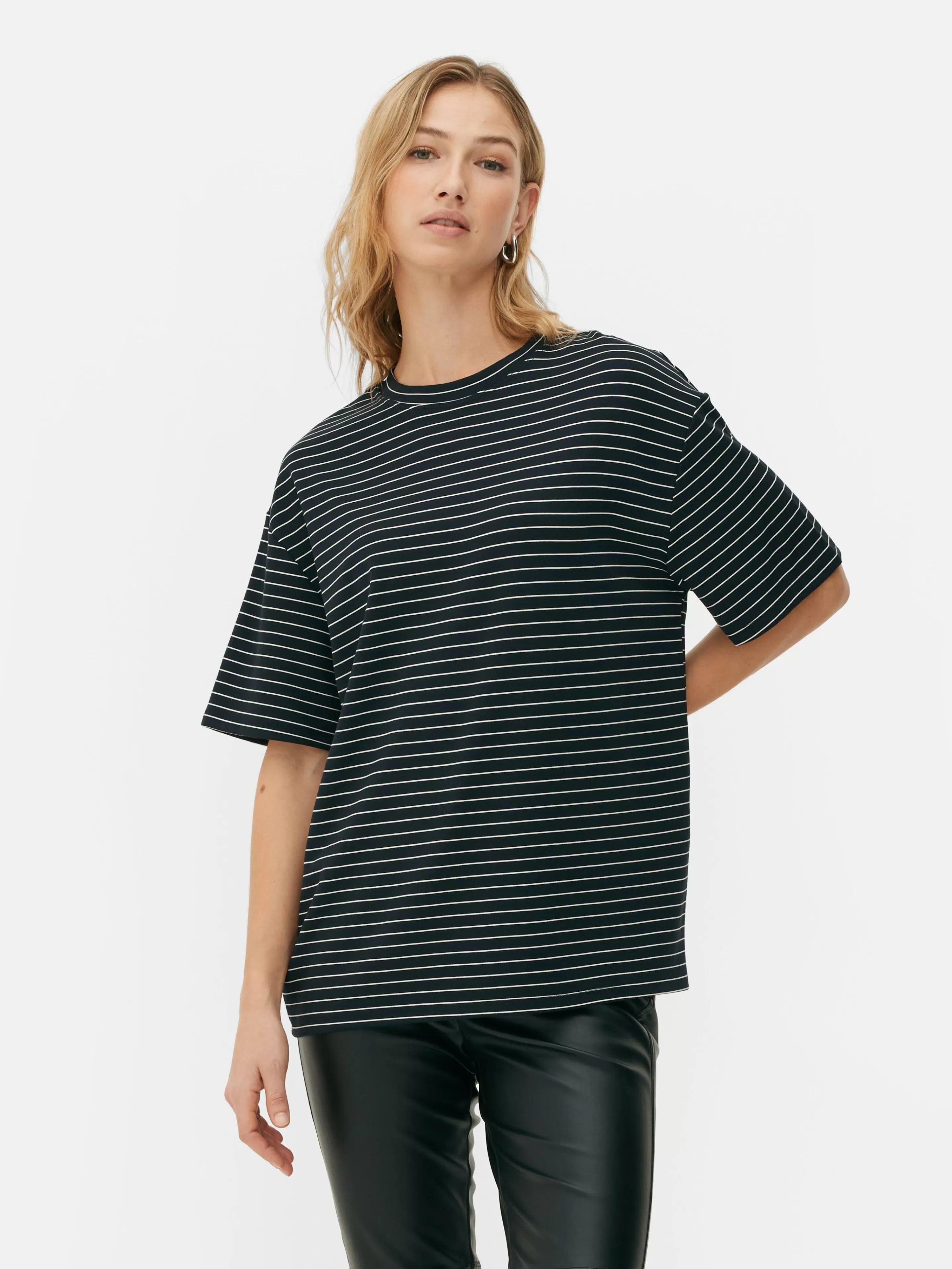 Mujer Primark Tops Y Camisetas | Camiseta Extragrande De The Edit