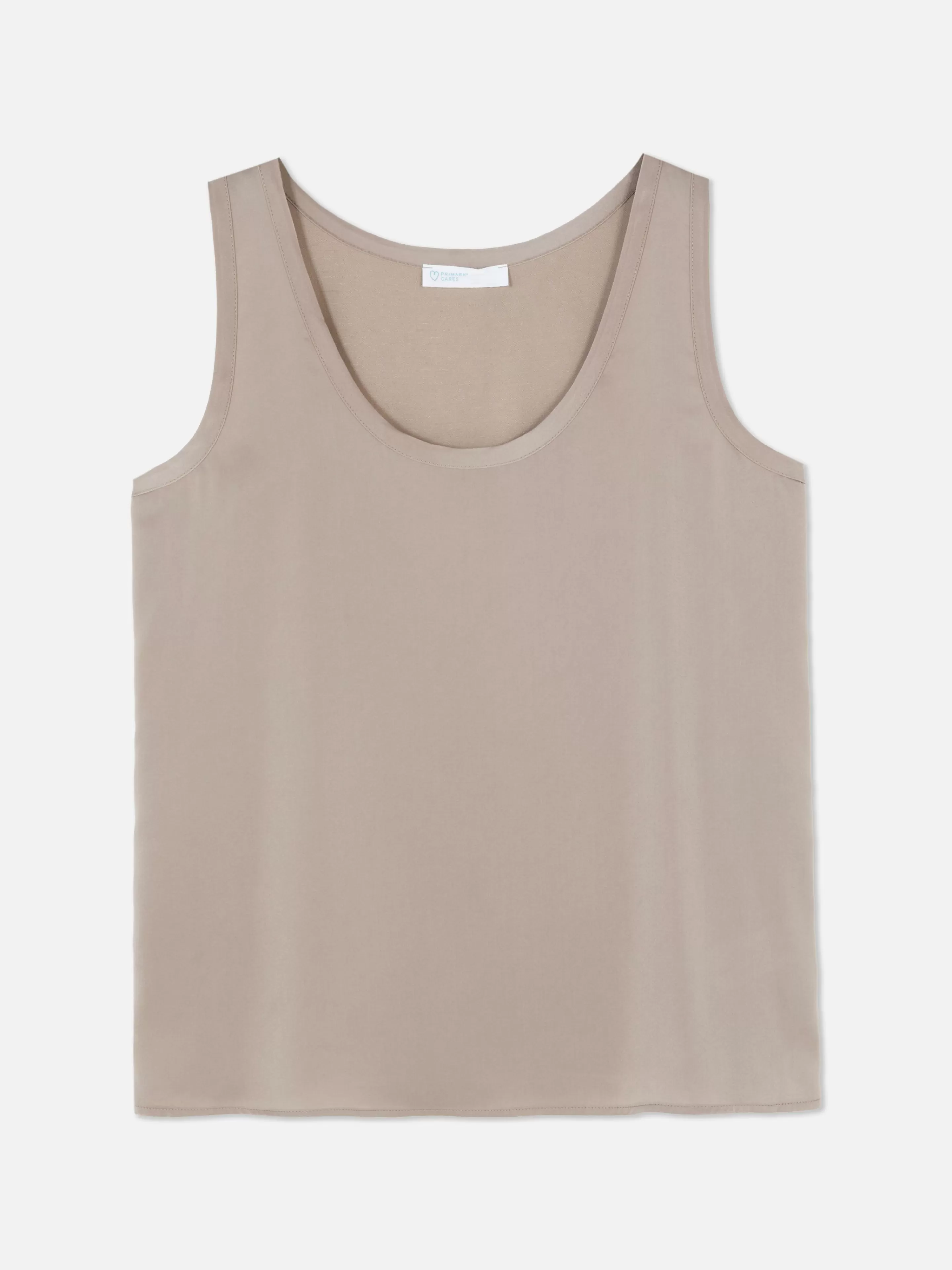 Mujer Primark Tops Y Camisetas | Camiseta Sin Mangas Básica De Corte Holgado