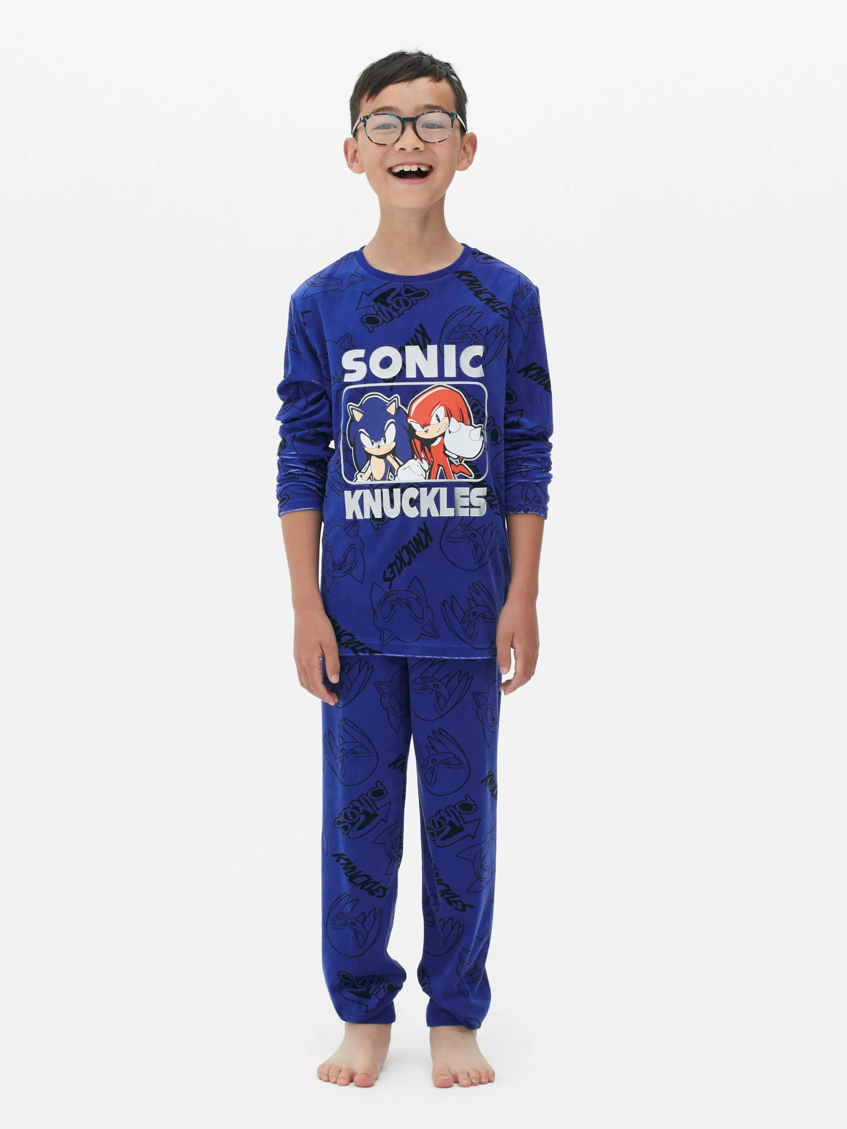 Niños Primark Pijamas Y Ropa Para Dormir | Camiseta Y Pantalón De Pijama De Sonic, El Erizo