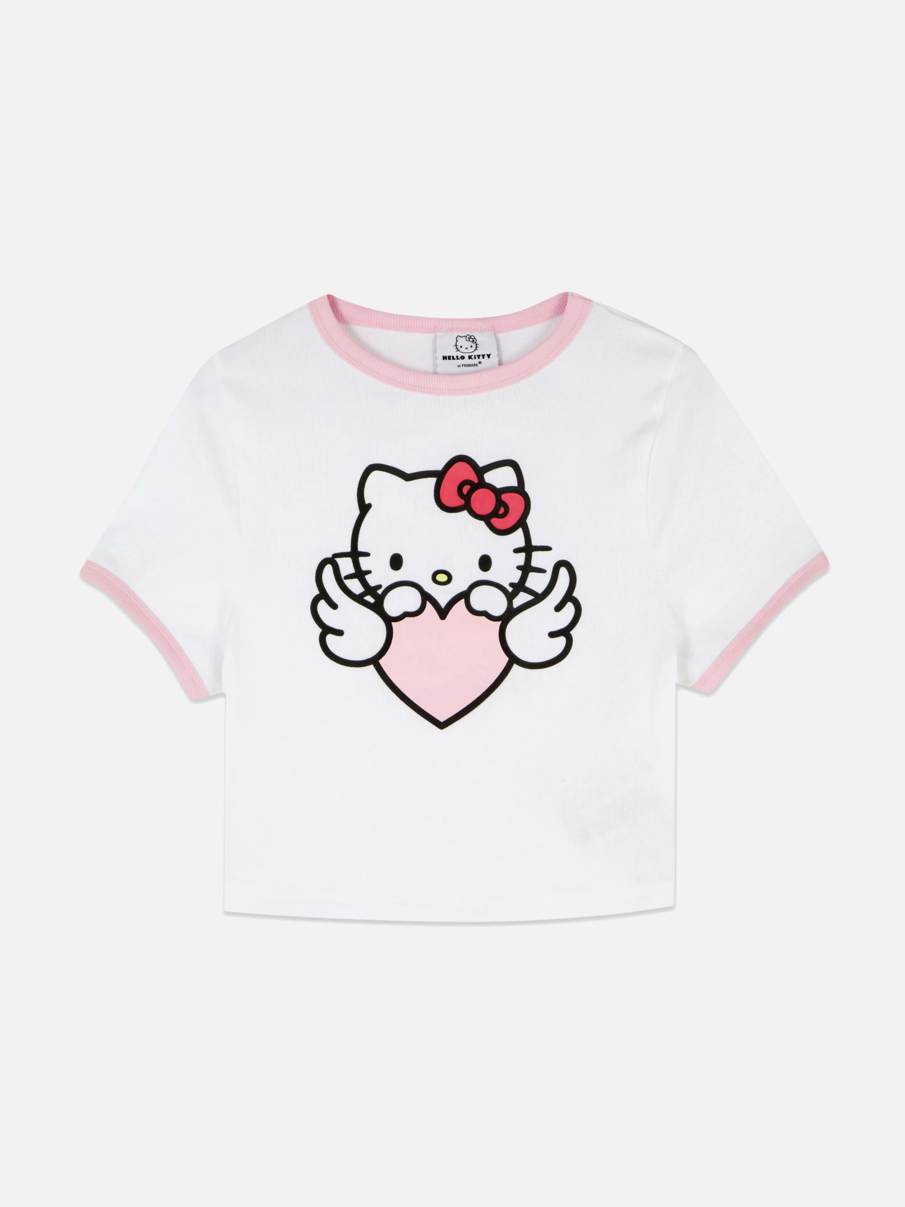 Mujer Primark Tops De Pijama | Camisón Acanalado De Hello Kitty