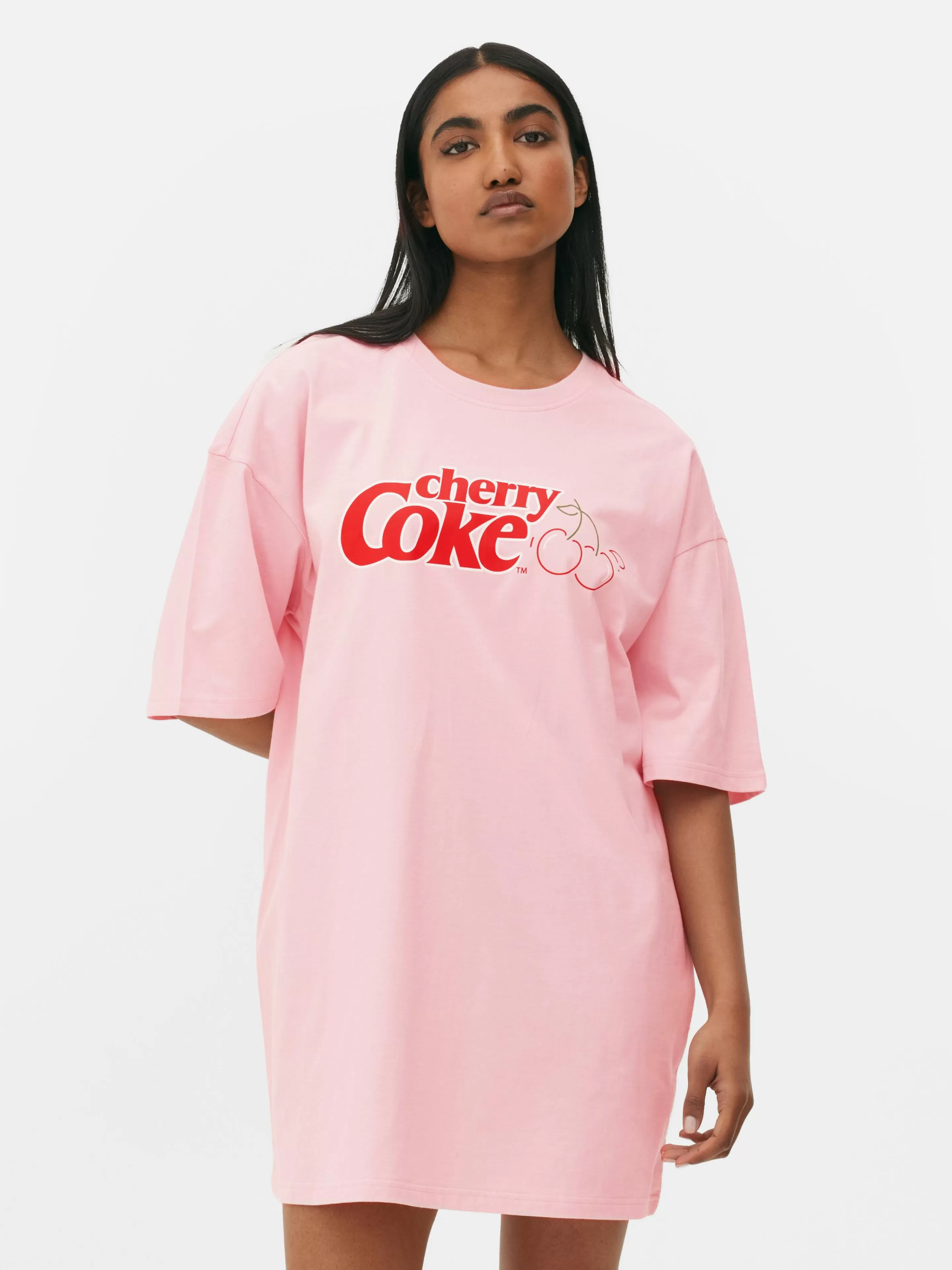 Mujer Primark Camisones Y Ropa Para Dormir Mujer | Camisón De Coca-Cola «Cherry Coke»